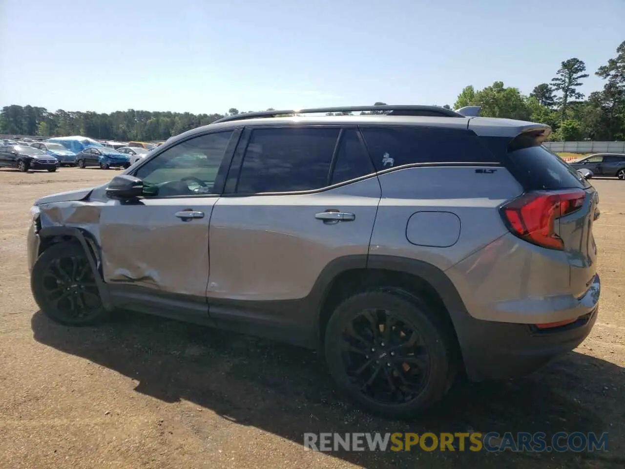 2 fotografías del automóvil dañado 3GKALPEV9ML314400 GMC TERRAIN 2021