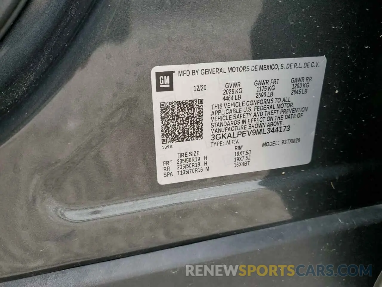 13 fotografías del automóvil dañado 3GKALPEV9ML344173 GMC TERRAIN 2021