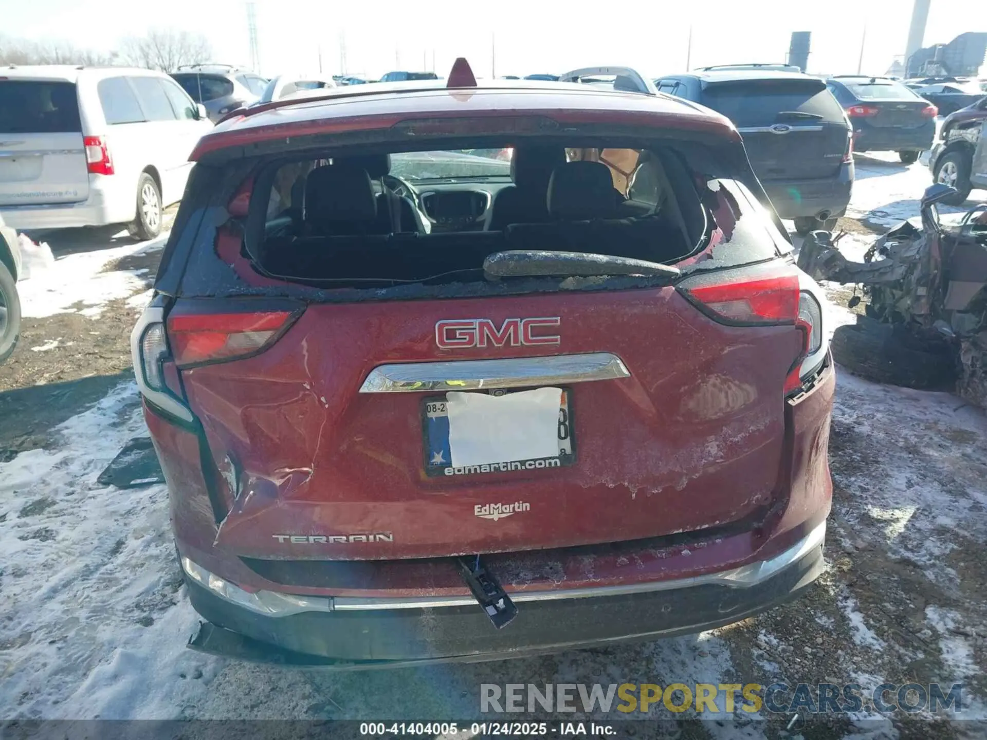 15 fotografías del automóvil dañado 3GKALPEVXML336194 GMC TERRAIN 2021