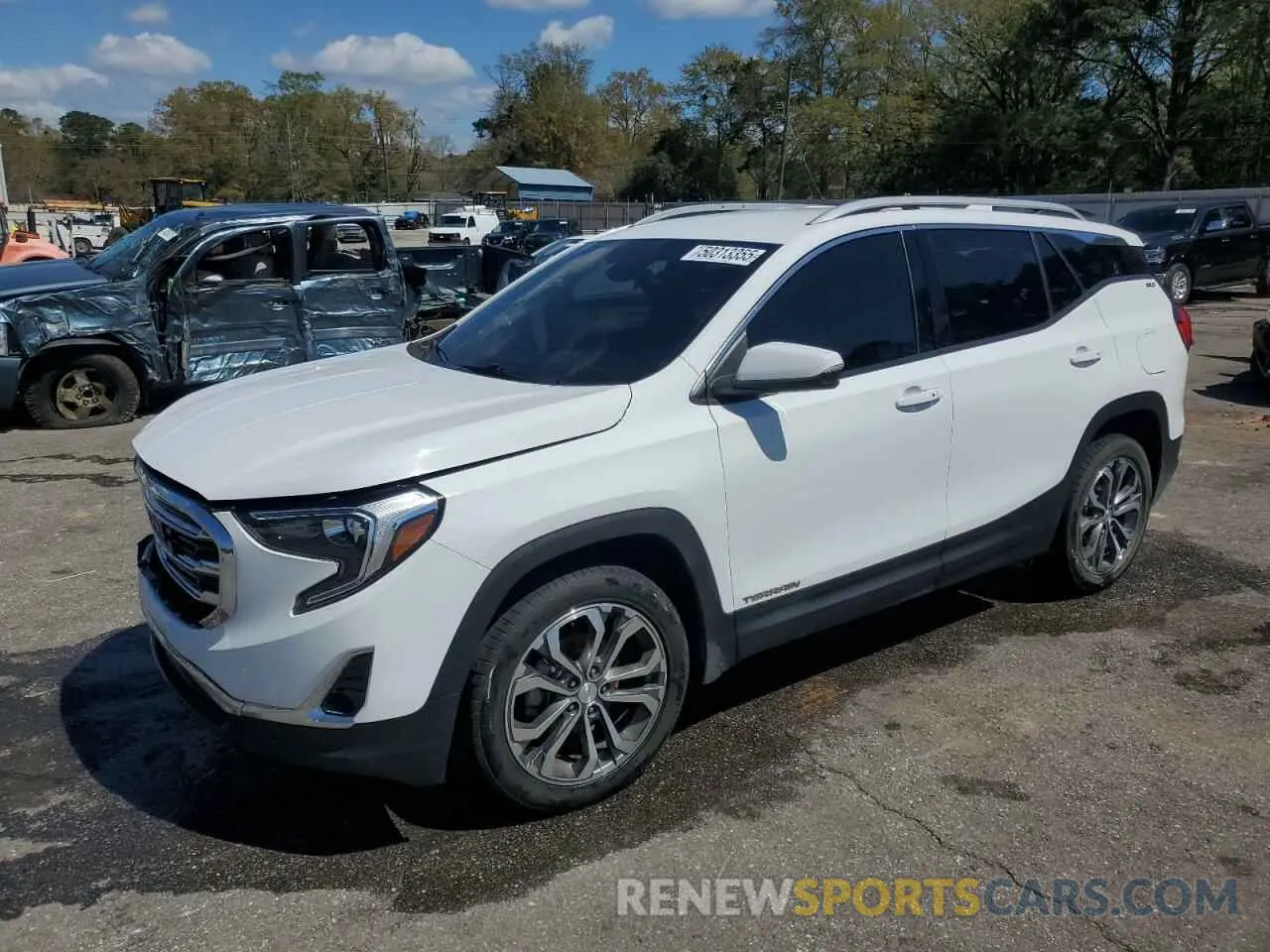 1 fotografías del automóvil dañado 3GKALPEVXML336454 GMC TERRAIN 2021