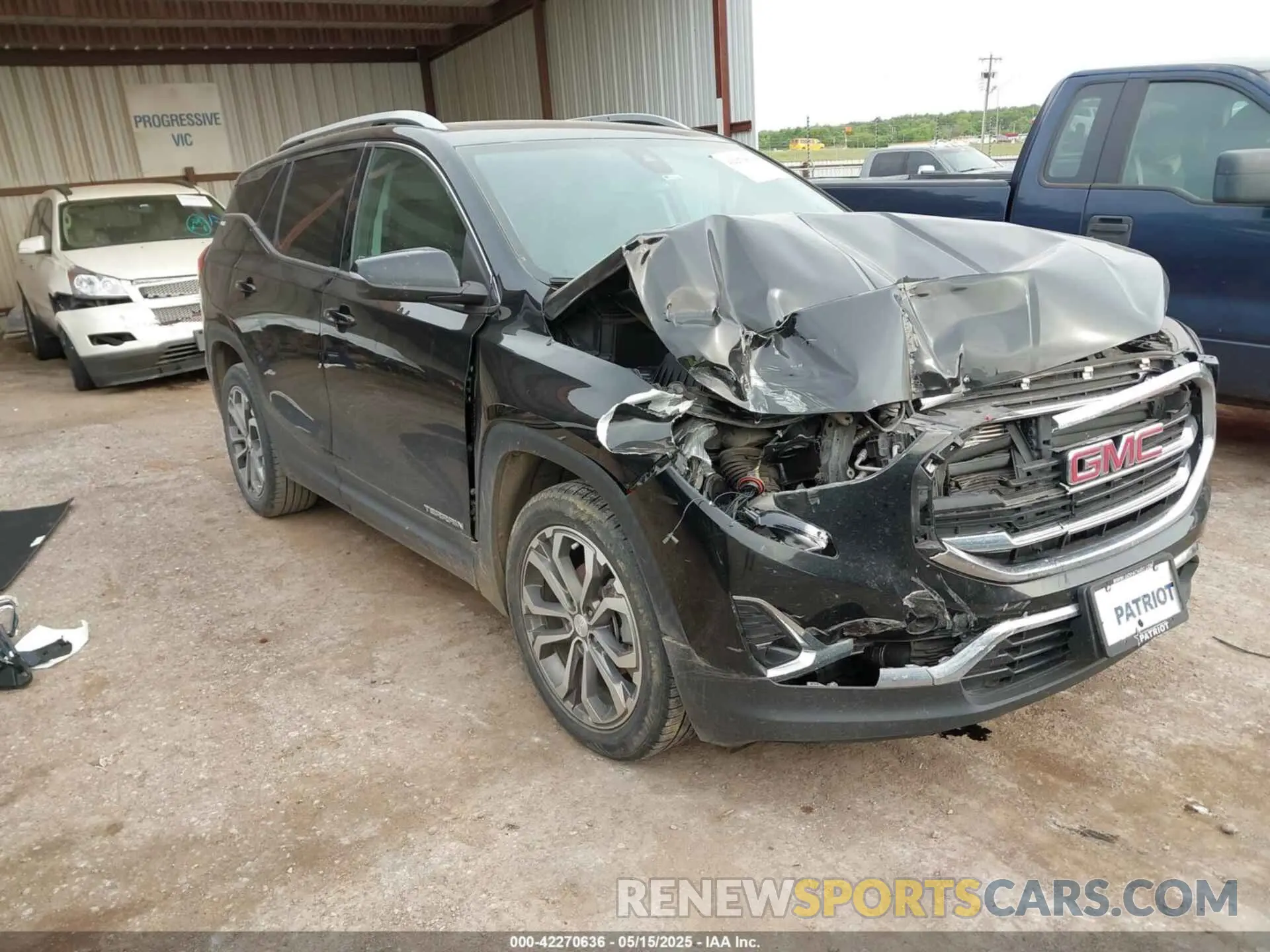 1 fotografías del automóvil dañado 3GKALPEVXML376677 GMC TERRAIN 2021