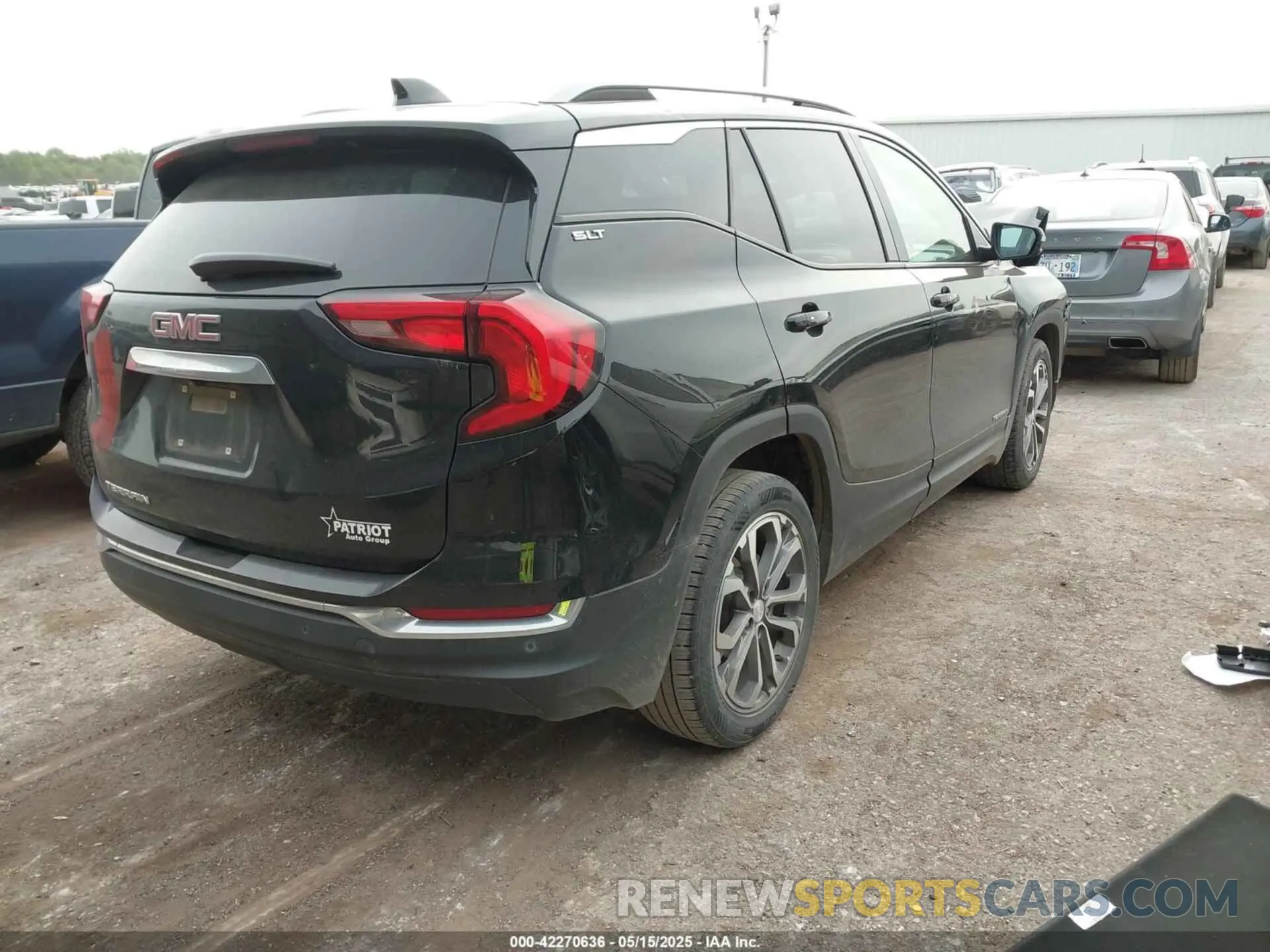 4 fotografías del automóvil dañado 3GKALPEVXML376677 GMC TERRAIN 2021