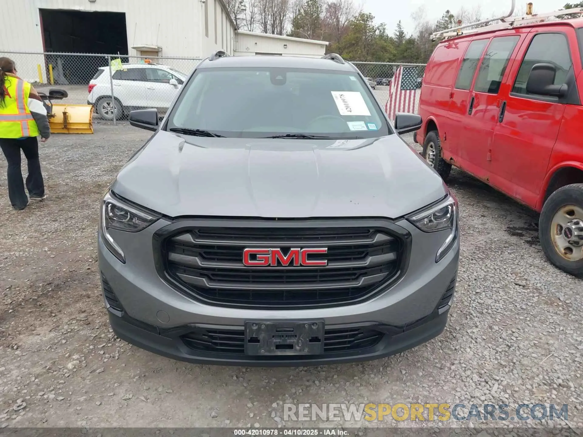 12 fotografías del automóvil dañado 3GKALTEV0ML348850 GMC TERRAIN 2021