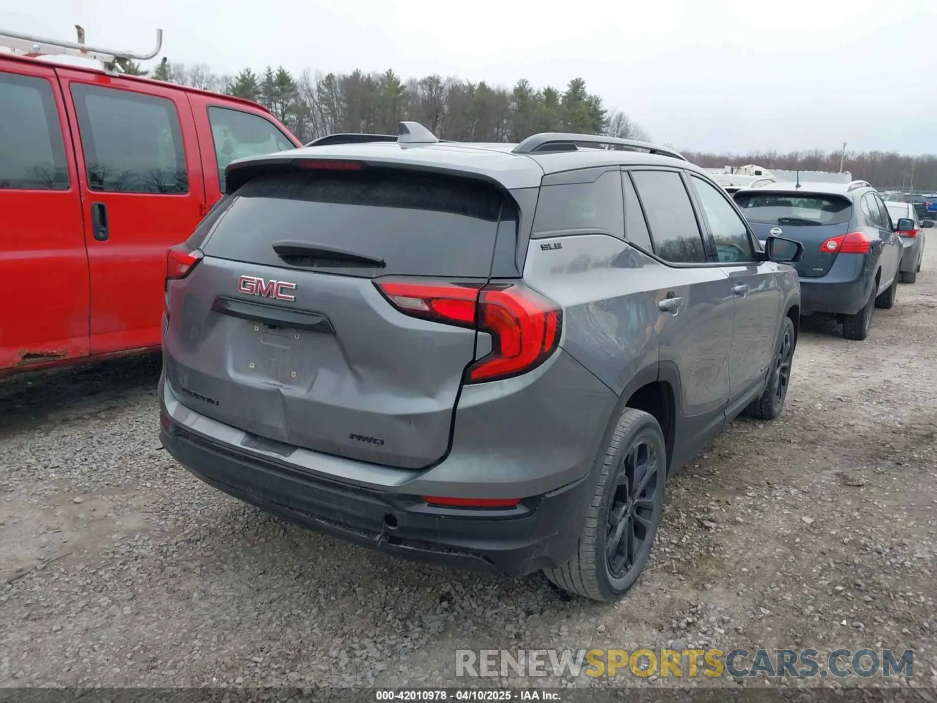 6 fotografías del automóvil dañado 3GKALTEV0ML348850 GMC TERRAIN 2021
