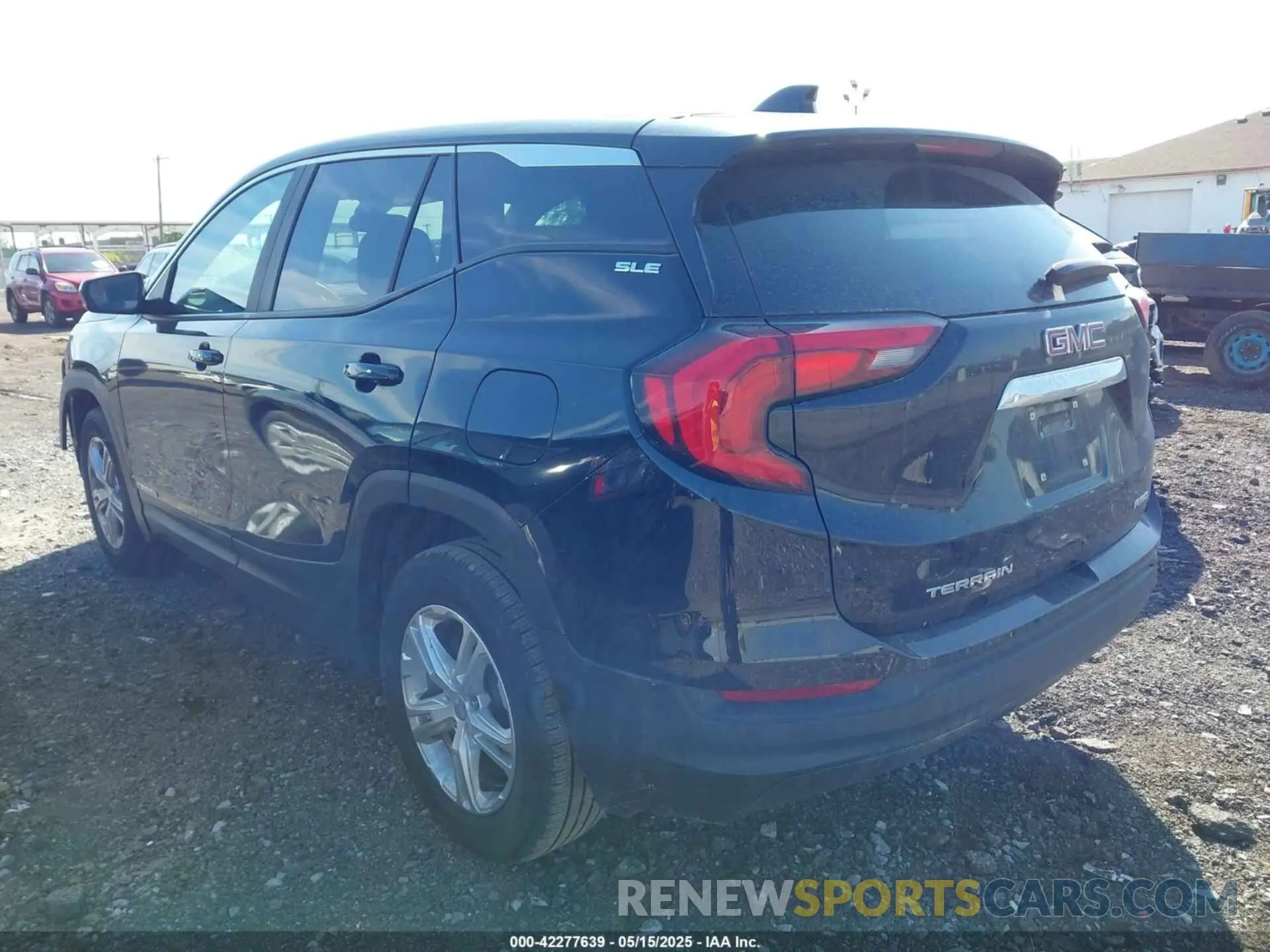 3 fotografías del automóvil dañado 3GKALTEV0ML358276 GMC TERRAIN 2021