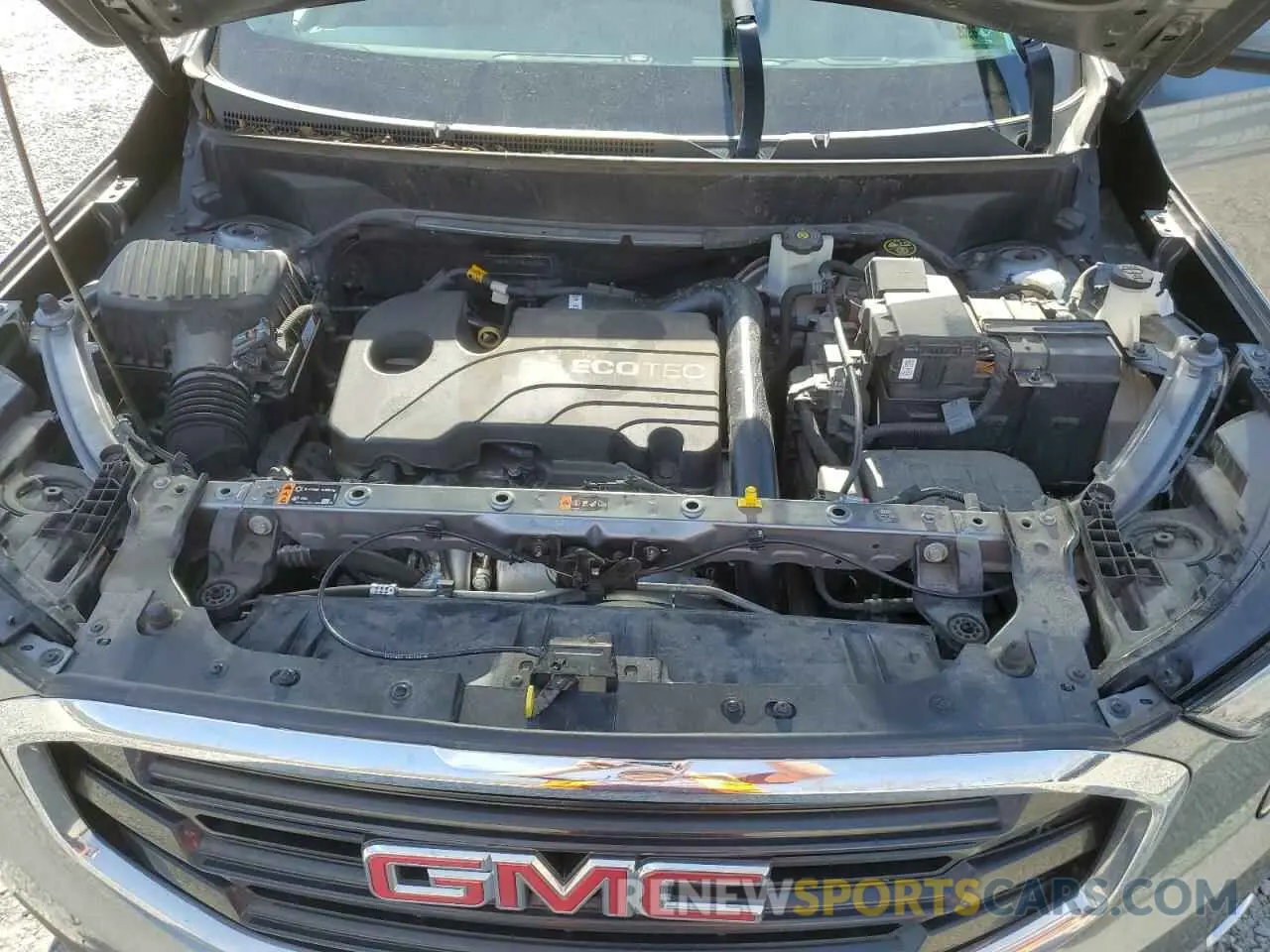 12 fotografías del automóvil dañado 3GKALTEV1ML319583 GMC TERRAIN 2021