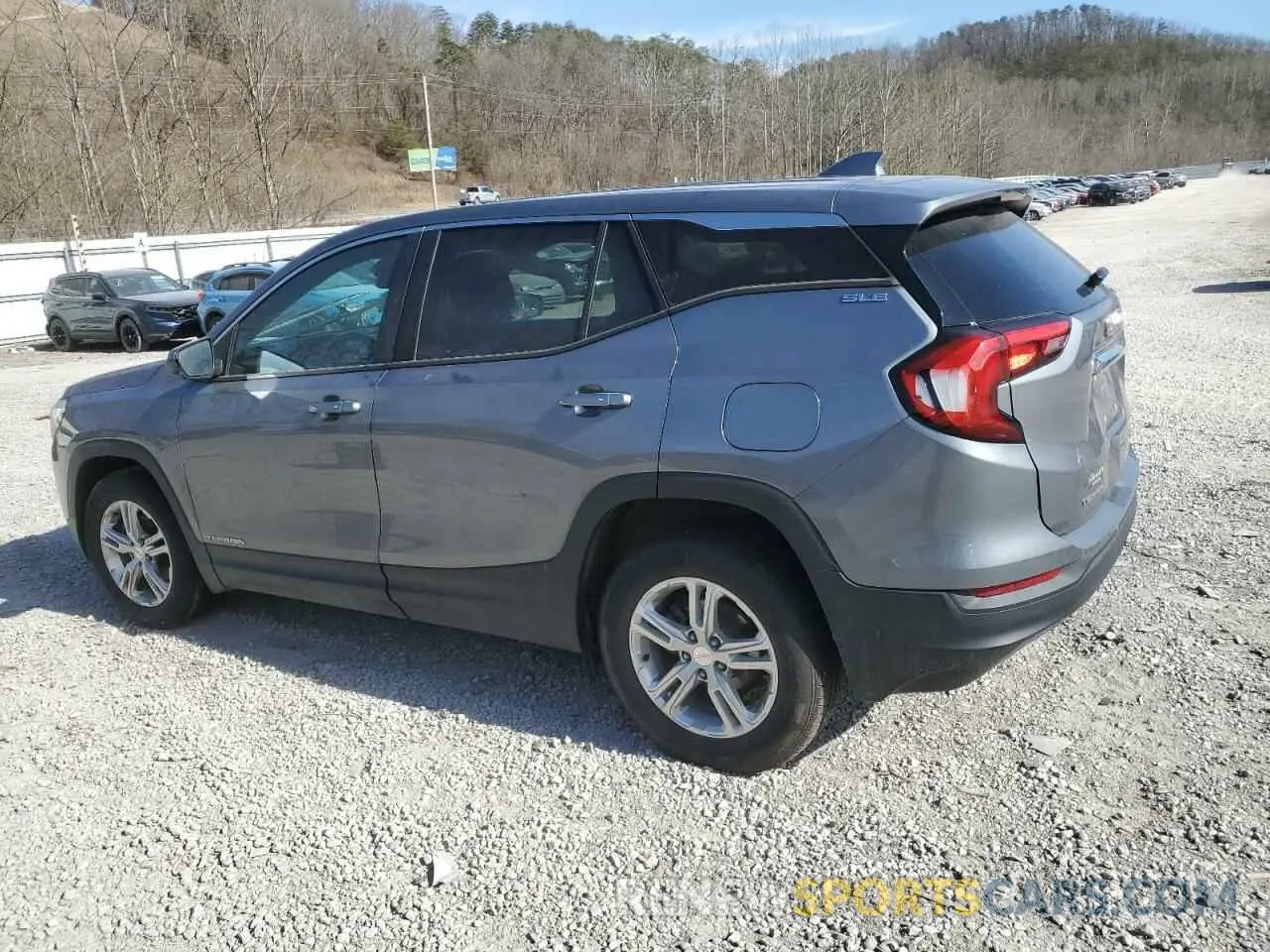 2 fotografías del automóvil dañado 3GKALTEV1ML319583 GMC TERRAIN 2021