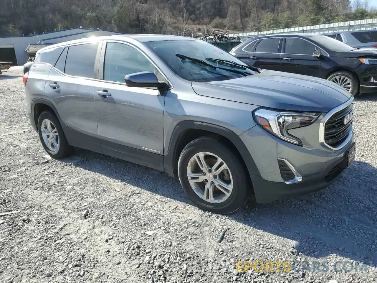 4 fotografías del automóvil dañado 3GKALTEV1ML319583 GMC TERRAIN 2021