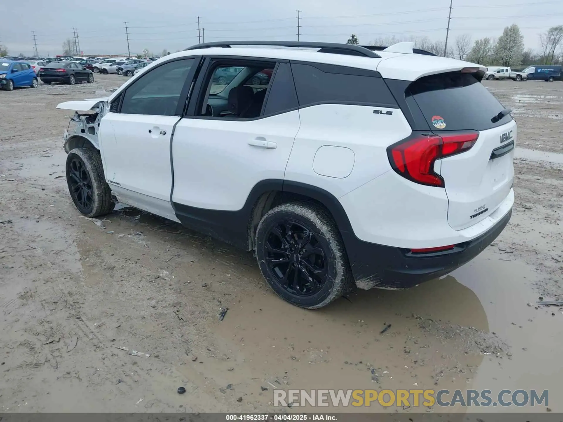 3 fotografías del automóvil dañado 3GKALTEV1ML366354 GMC TERRAIN 2021