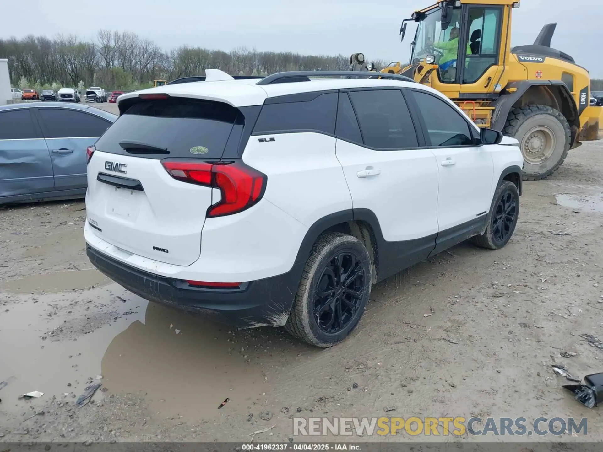 4 fotografías del automóvil dañado 3GKALTEV1ML366354 GMC TERRAIN 2021