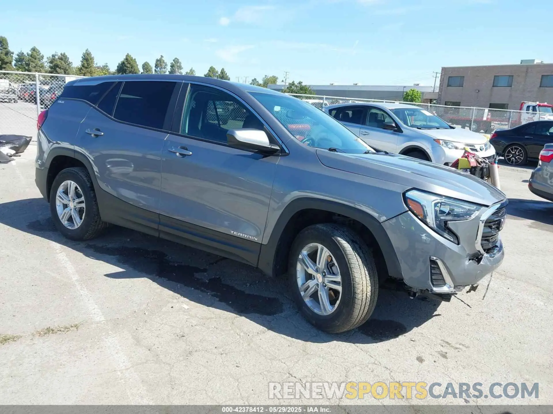 1 fotografías del automóvil dañado 3GKALTEV2ML366718 GMC TERRAIN 2021