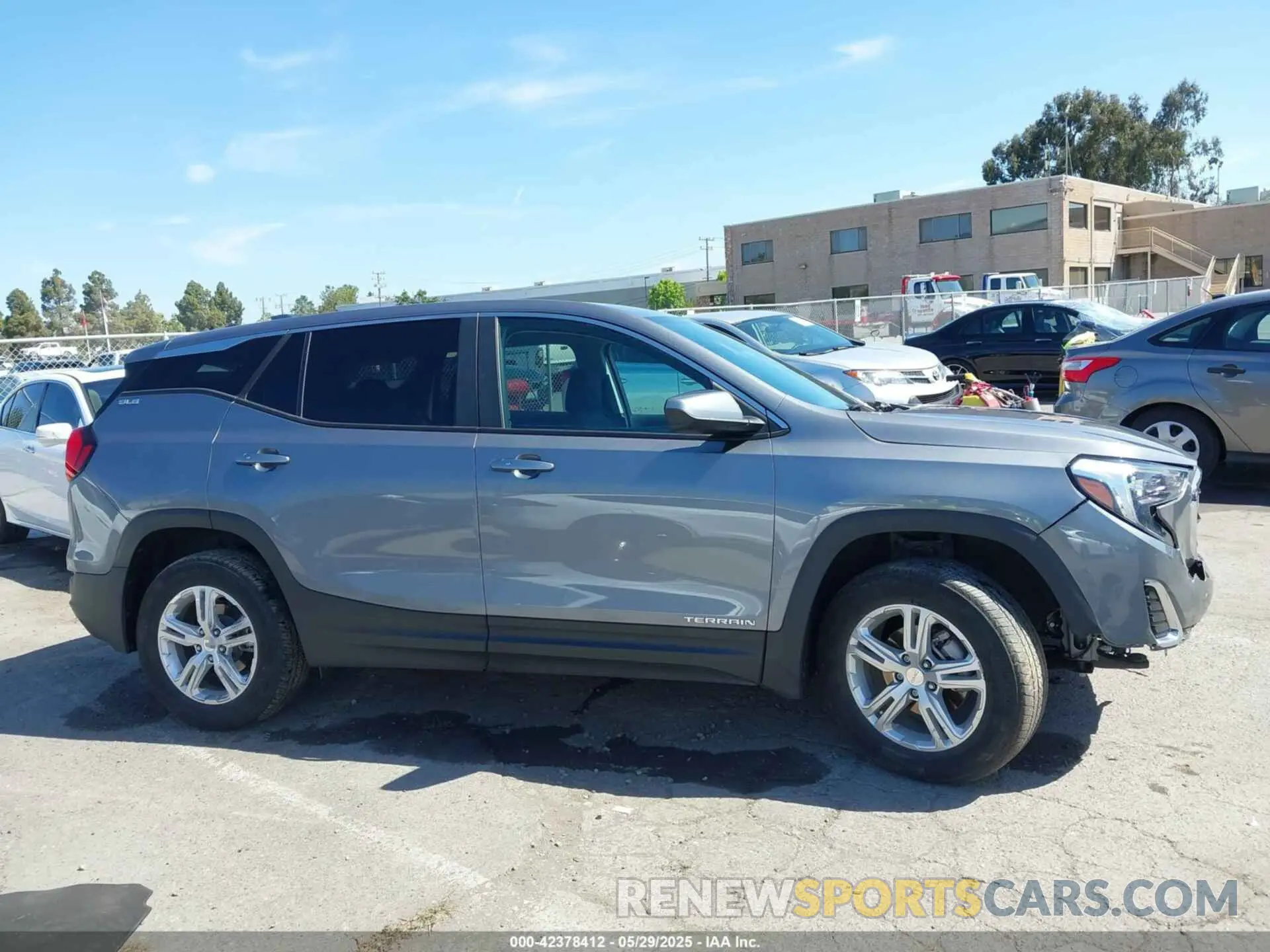 14 fotografías del automóvil dañado 3GKALTEV2ML366718 GMC TERRAIN 2021