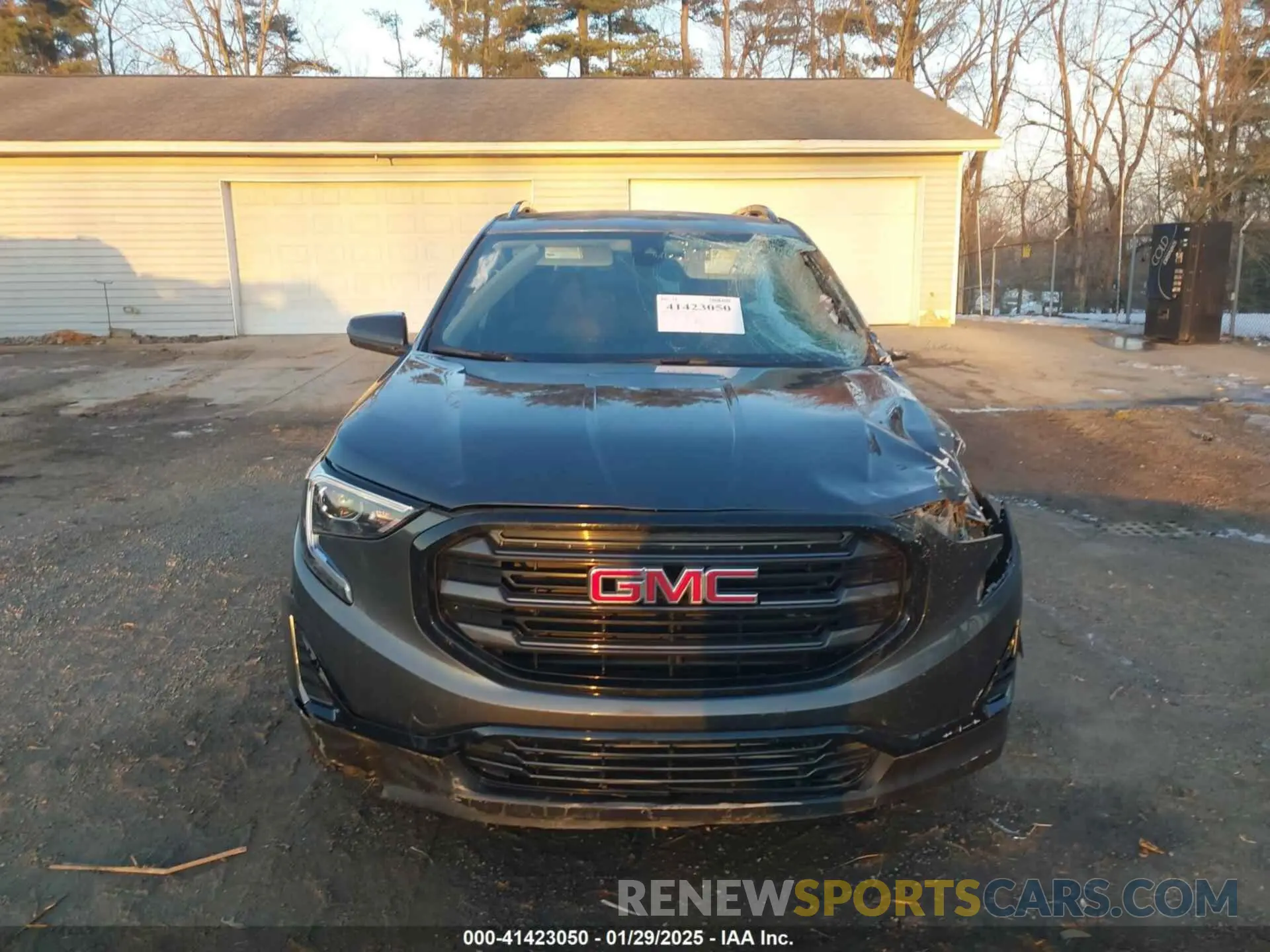 12 fotografías del automóvil dañado 3GKALTEV4ML352142 GMC TERRAIN 2021