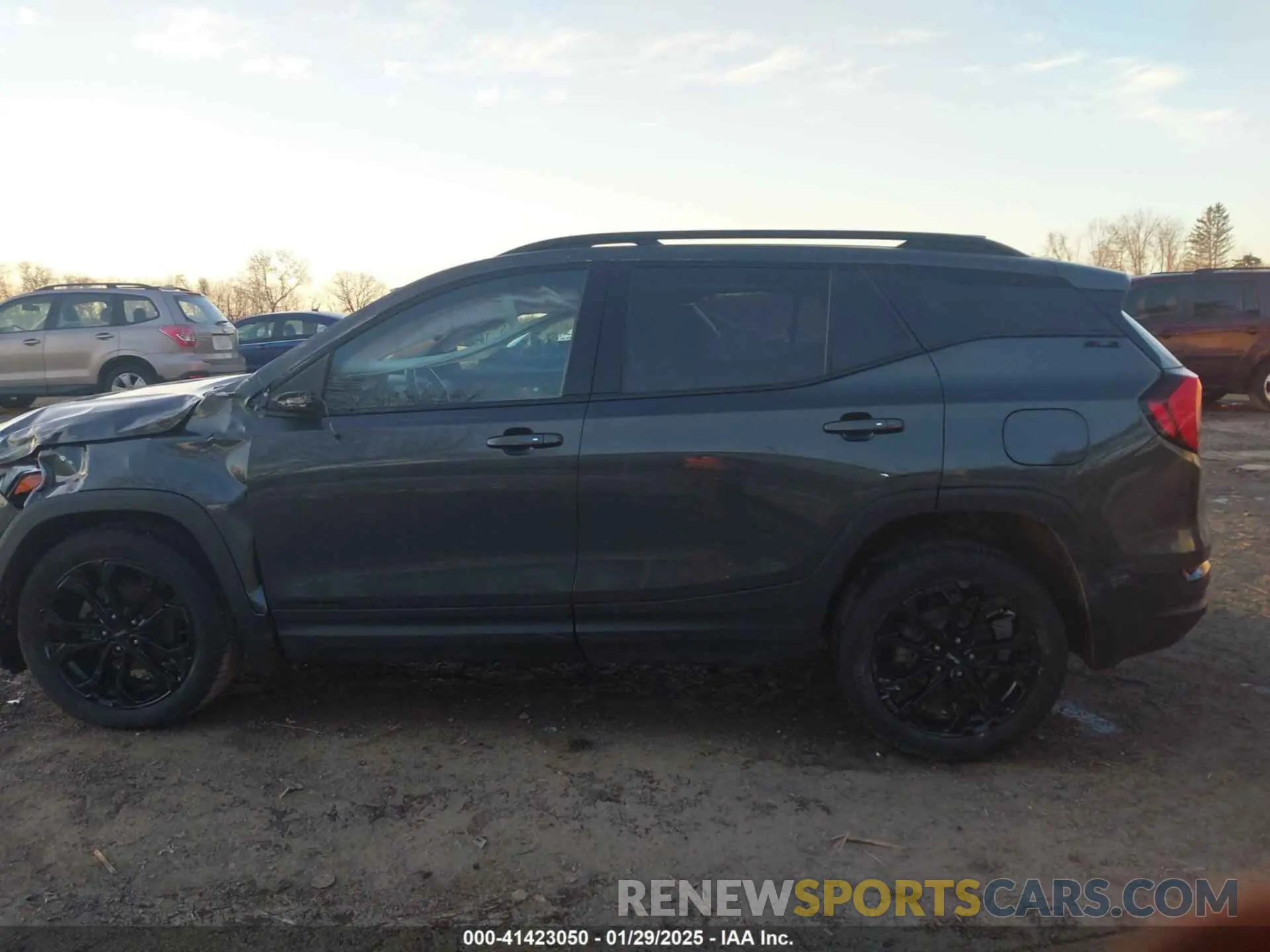 14 fotografías del automóvil dañado 3GKALTEV4ML352142 GMC TERRAIN 2021