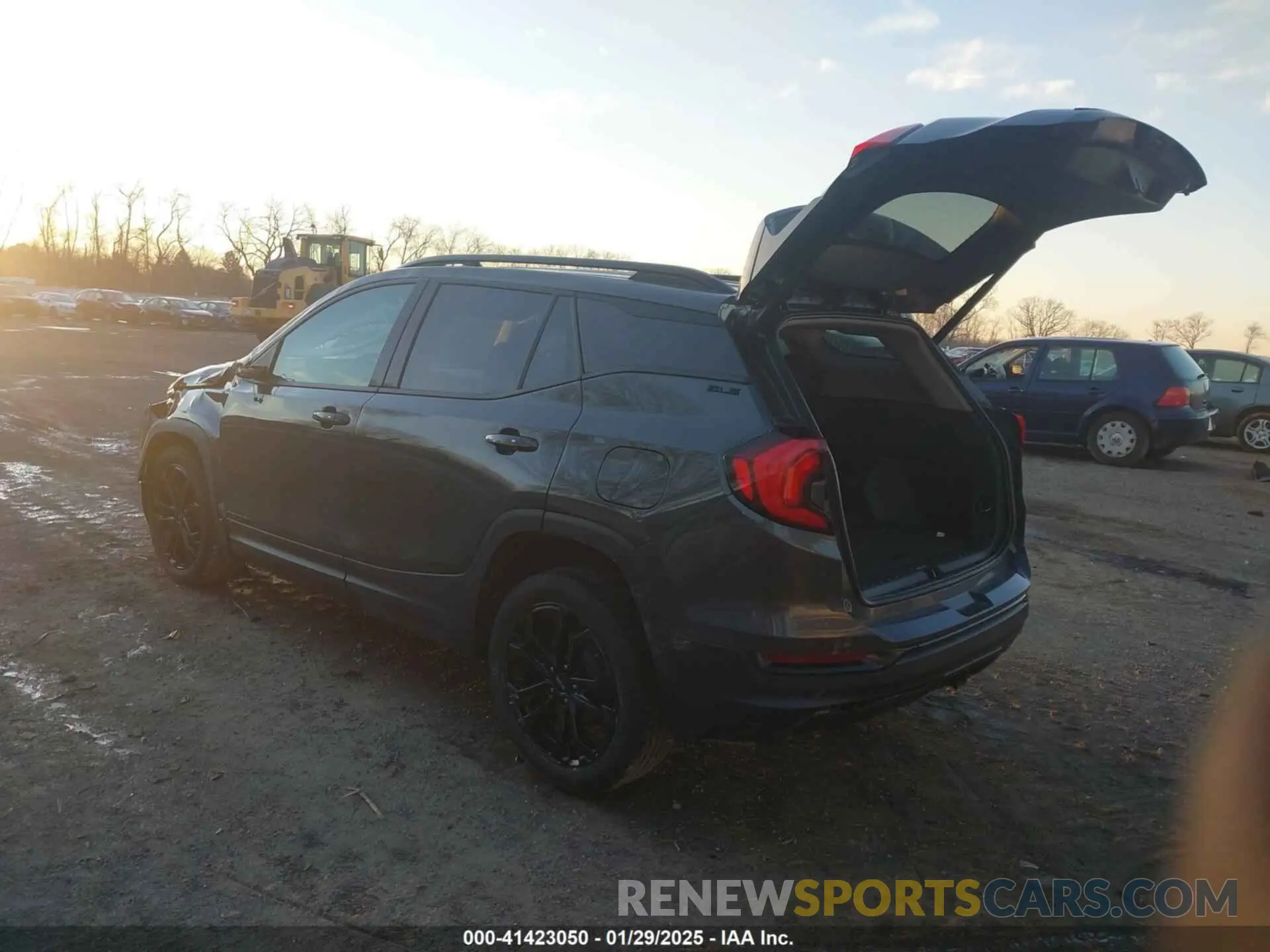 3 fotografías del automóvil dañado 3GKALTEV4ML352142 GMC TERRAIN 2021