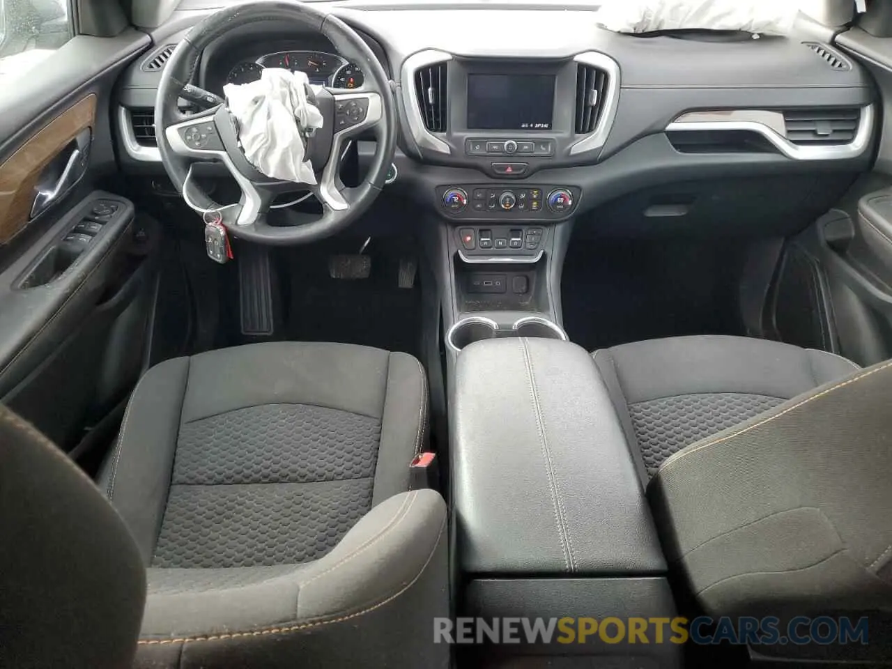 8 fotografías del automóvil dañado 3GKALTEV7ML370442 GMC TERRAIN 2021