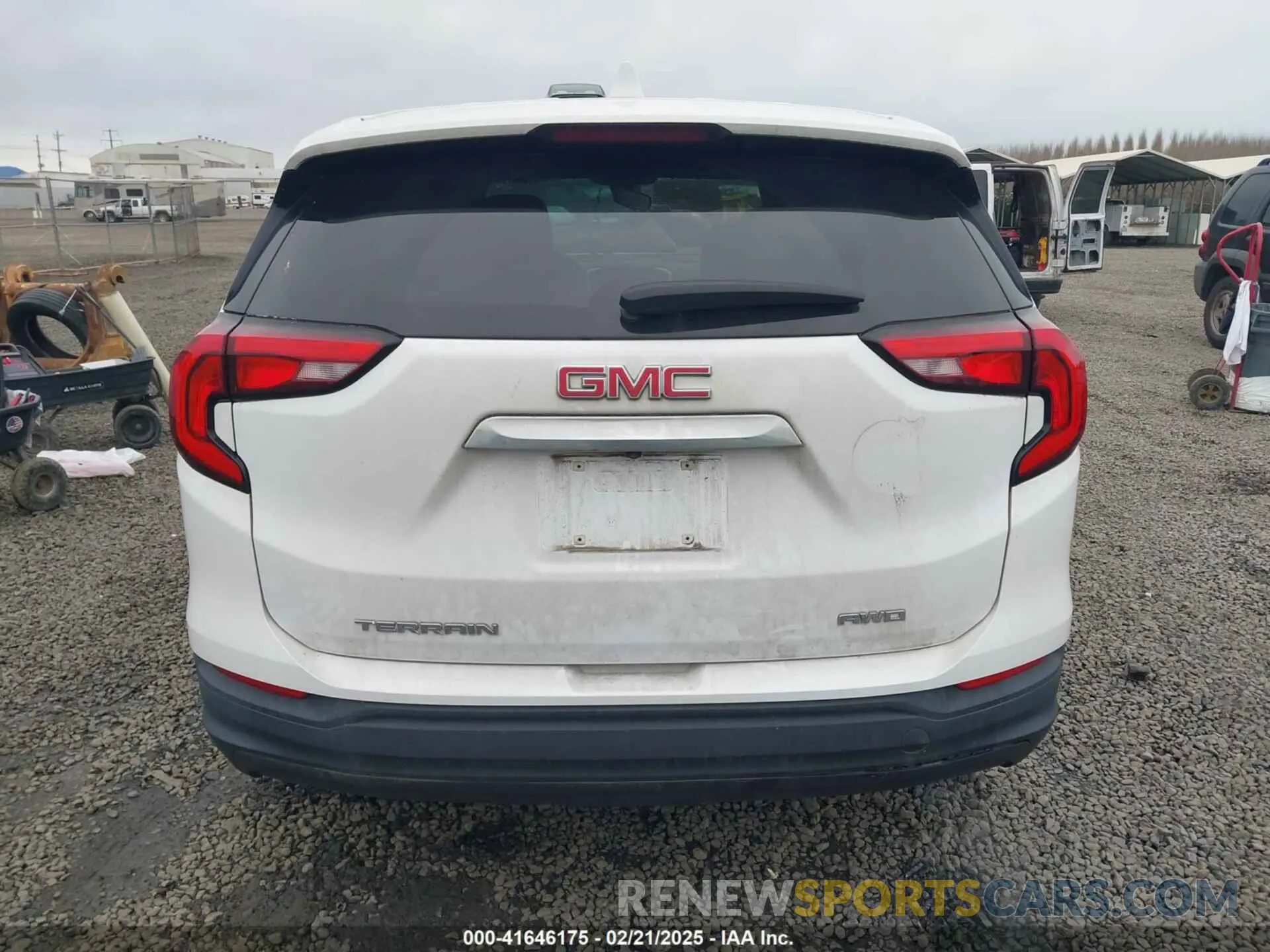 16 fotografías del automóvil dañado 3GKALTEV8ML353620 GMC TERRAIN 2021