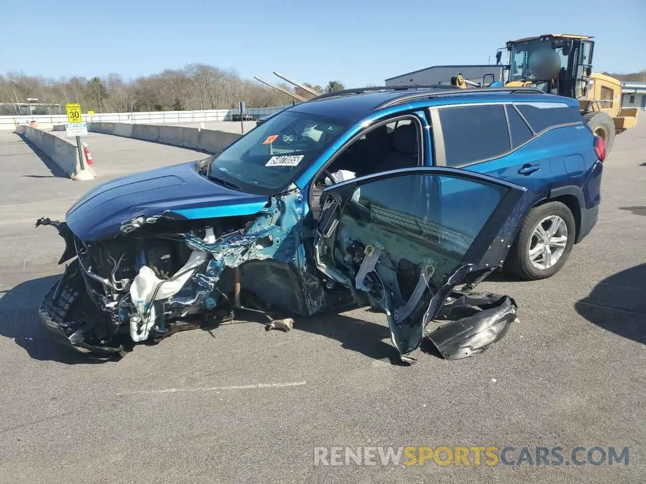 1 fotografías del automóvil dañado 3GKALTEV9ML357935 GMC TERRAIN 2021