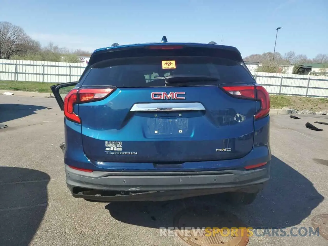 6 fotografías del automóvil dañado 3GKALTEV9ML357935 GMC TERRAIN 2021