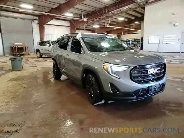 15 fotografías del automóvil dañado 3GKALTEVXML375649 GMC TERRAIN 2021