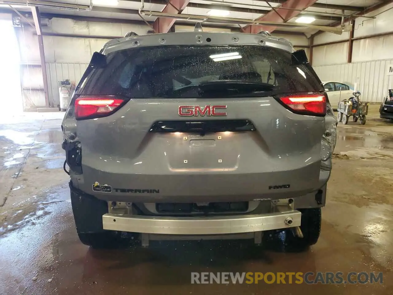 6 fotografías del automóvil dañado 3GKALTEVXML375649 GMC TERRAIN 2021