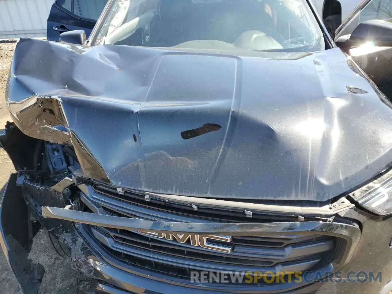 12 fotografías del automóvil dañado 3GKALTEVXML399336 GMC TERRAIN 2021