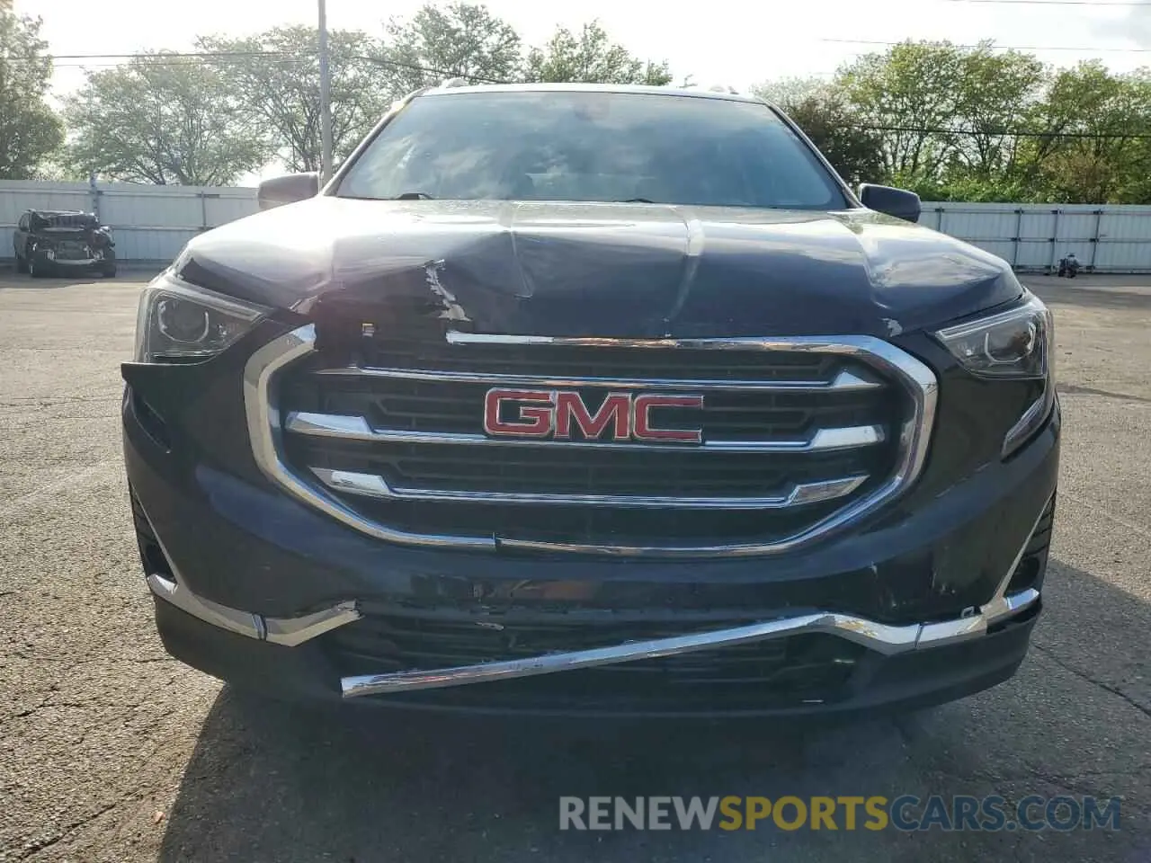 5 fotografías del automóvil dañado 3GKALVEV0ML305315 GMC TERRAIN 2021