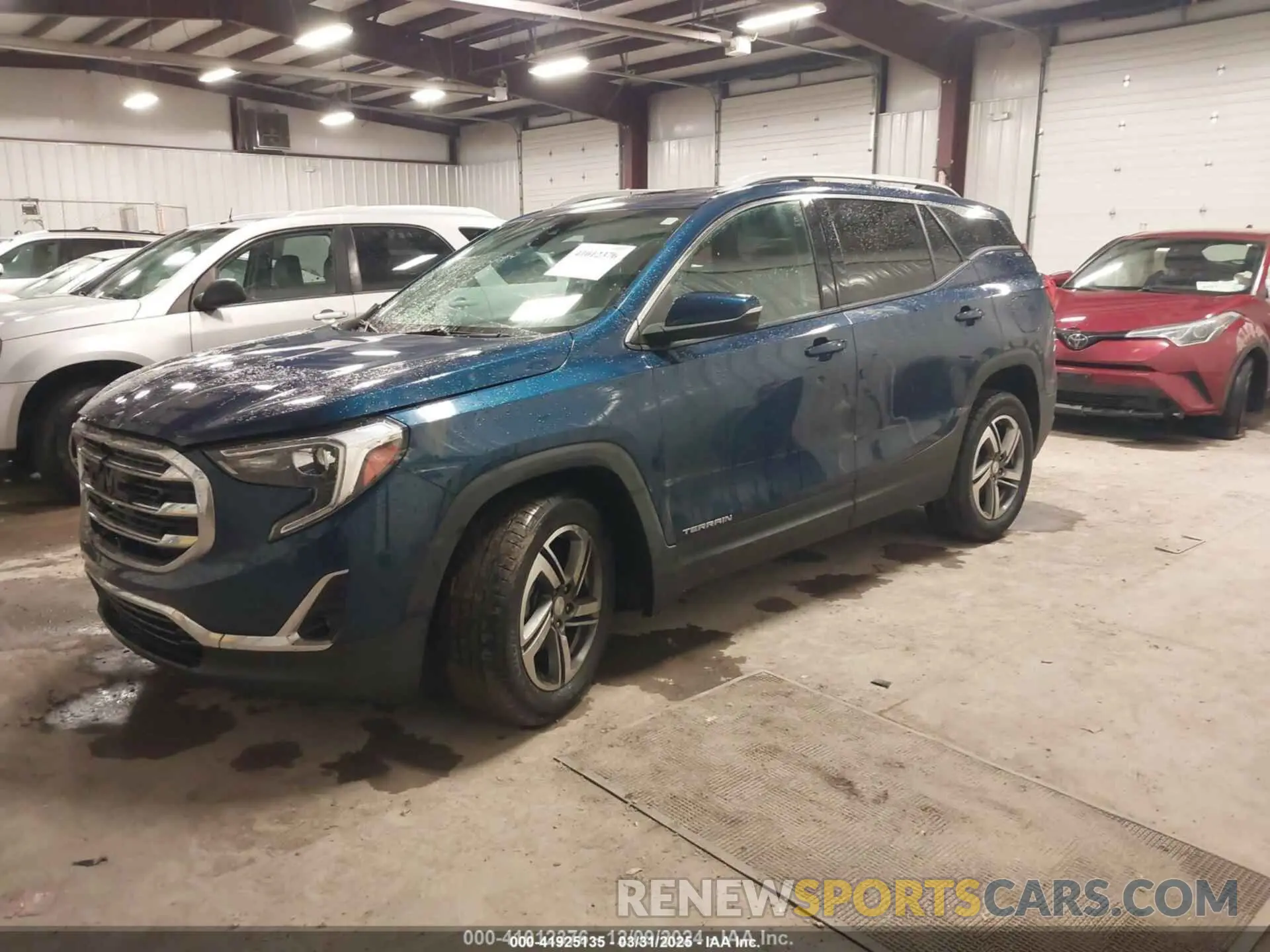 2 fotografías del automóvil dañado 3GKALVEV0ML309039 GMC TERRAIN 2021