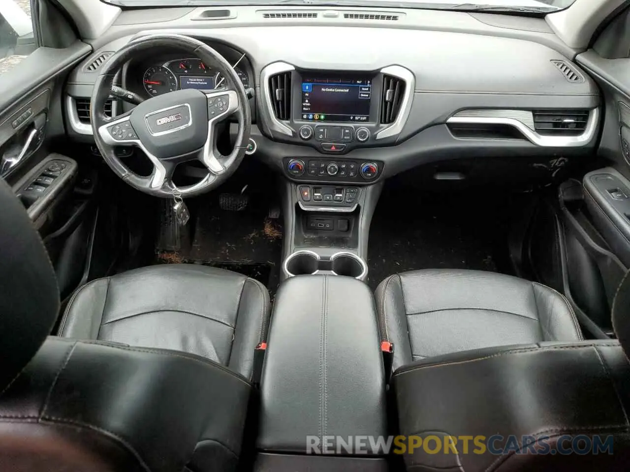 8 fotografías del automóvil dañado 3GKALVEV1ML314007 GMC TERRAIN 2021