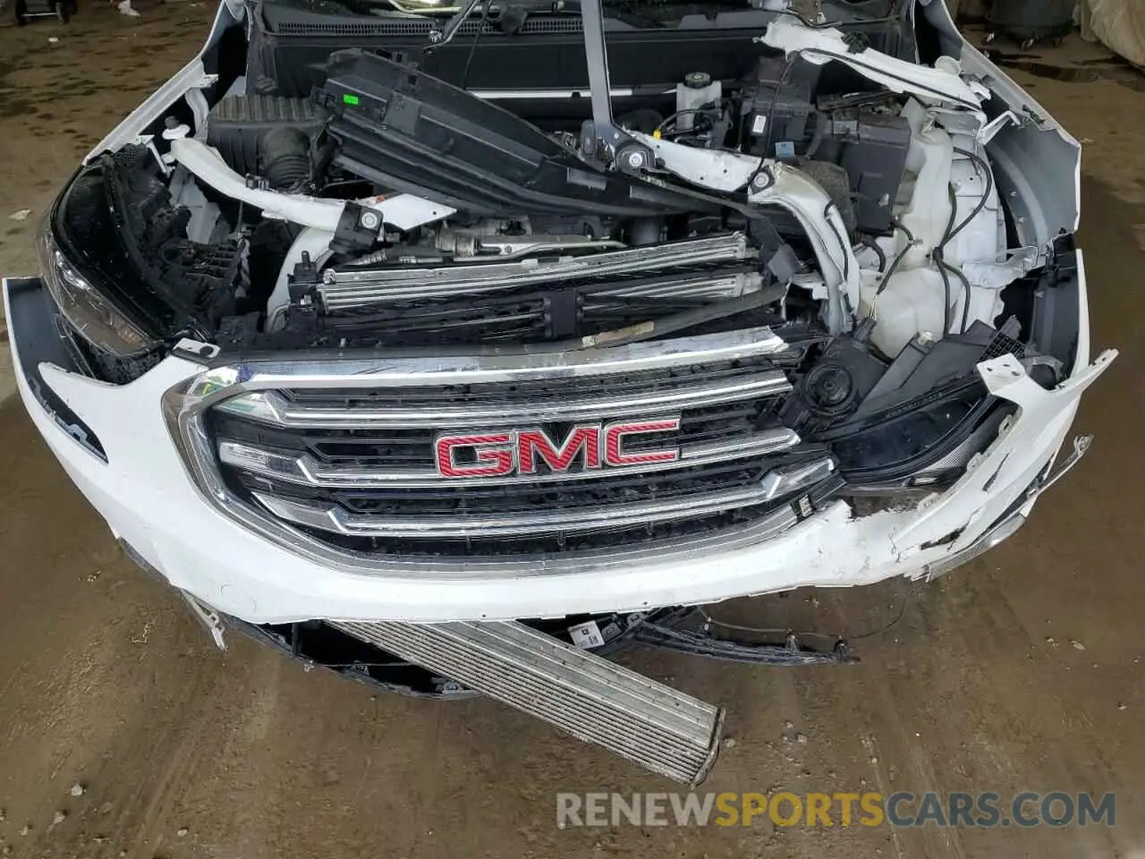 12 fotografías del automóvil dañado 3GKALVEV1ML343457 GMC TERRAIN 2021