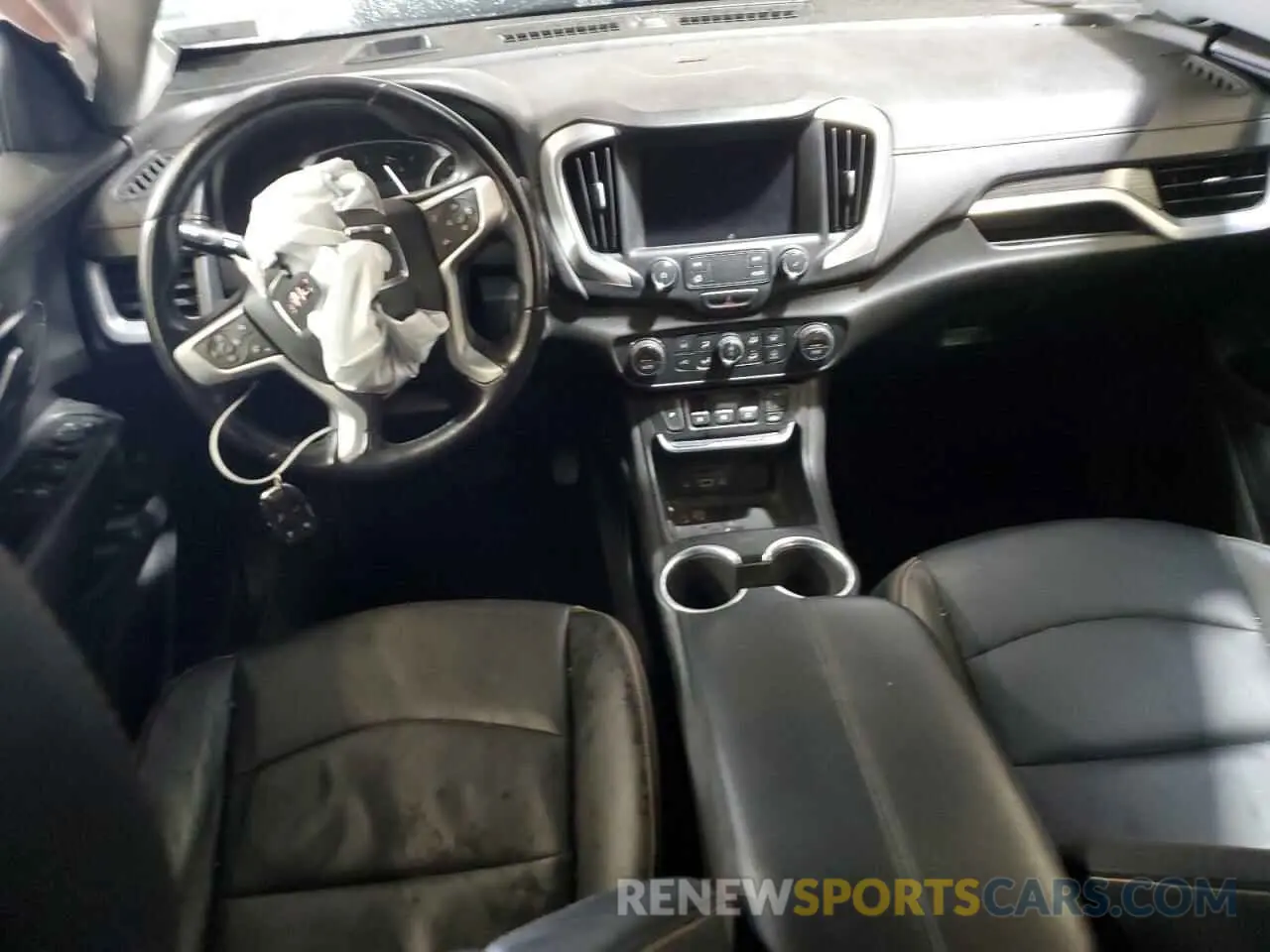 8 fotografías del automóvil dañado 3GKALVEV1ML343457 GMC TERRAIN 2021