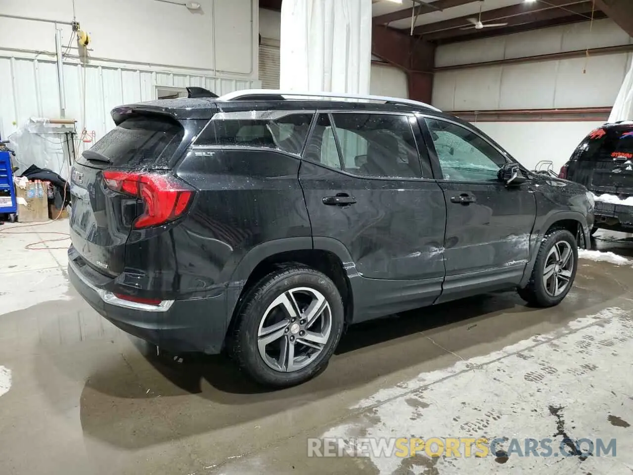 3 fotografías del automóvil dañado 3GKALVEV1ML391041 GMC TERRAIN 2021