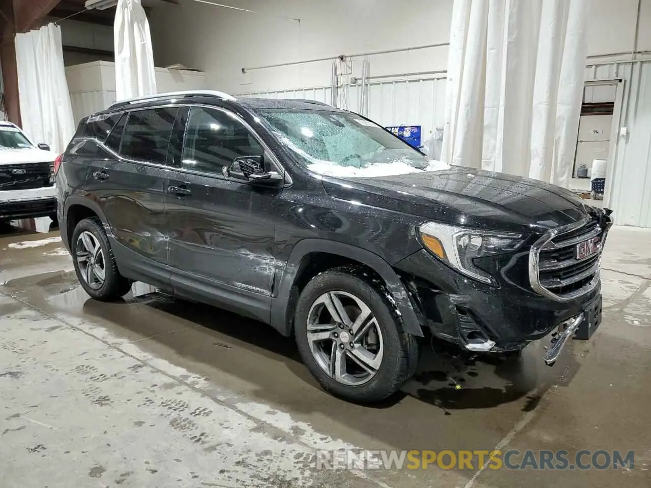 4 fotografías del automóvil dañado 3GKALVEV1ML391041 GMC TERRAIN 2021