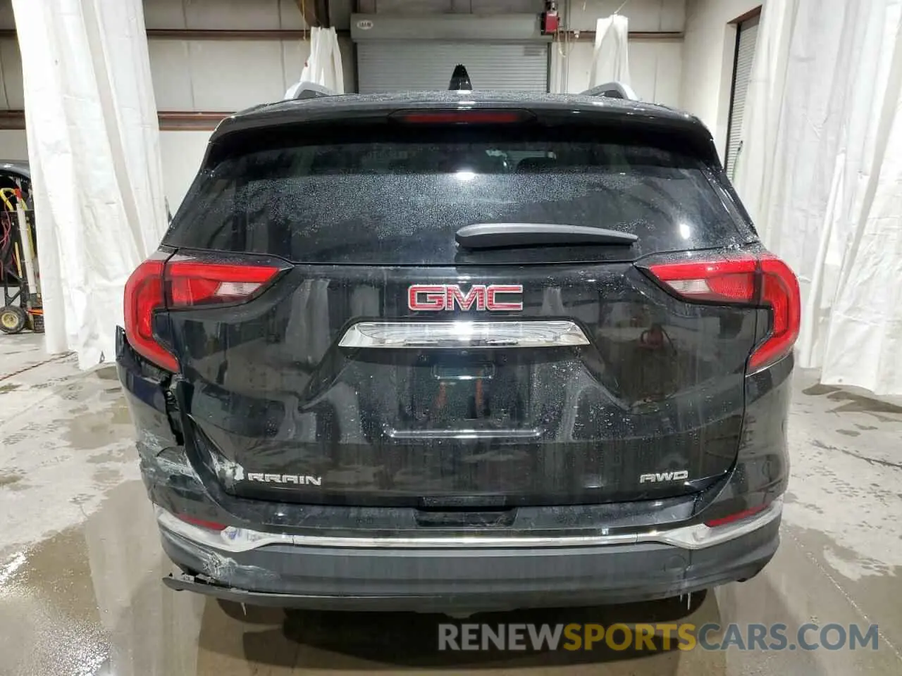 6 fotografías del automóvil dañado 3GKALVEV1ML391041 GMC TERRAIN 2021