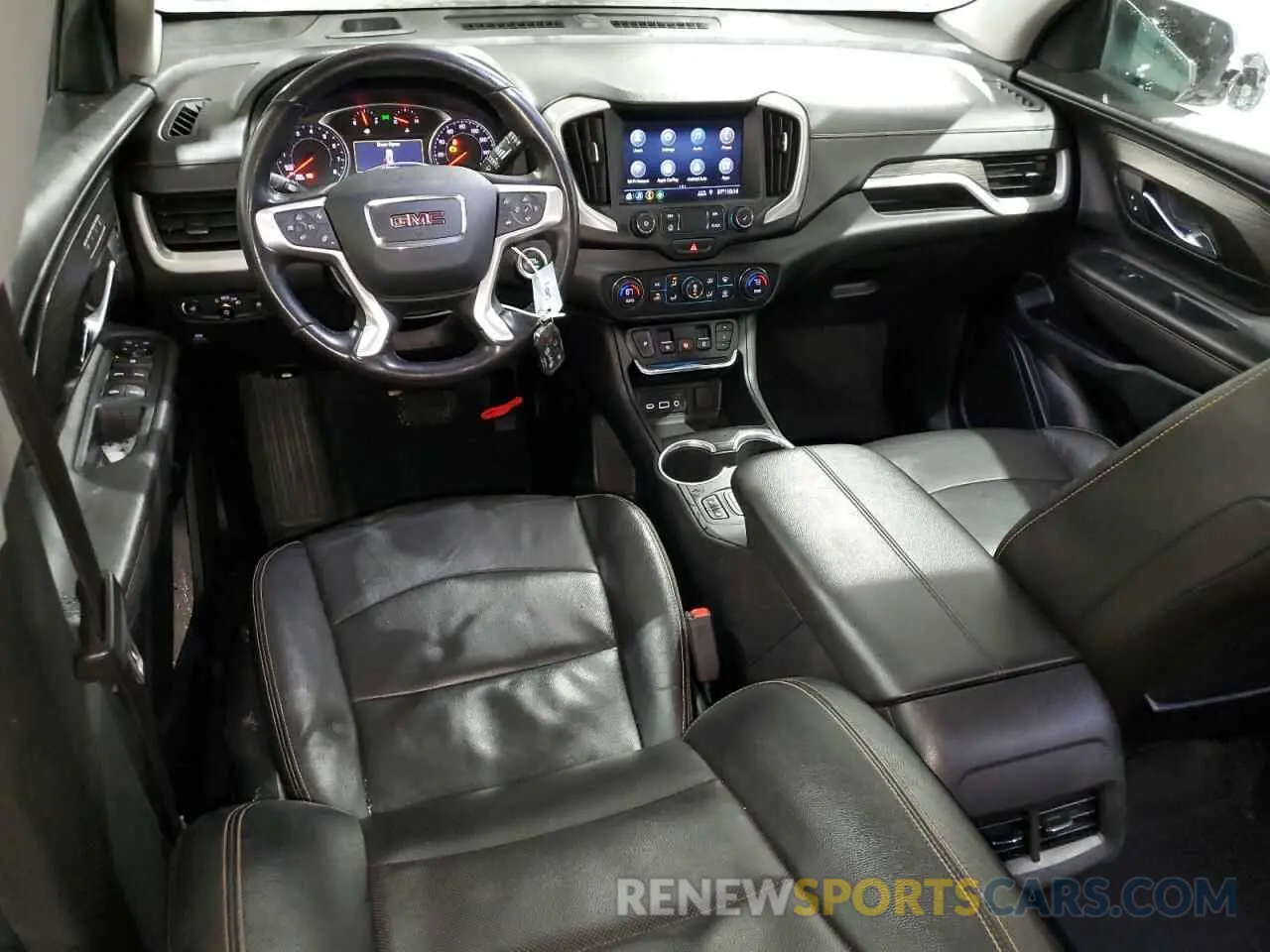 8 fotografías del automóvil dañado 3GKALVEV1ML391041 GMC TERRAIN 2021