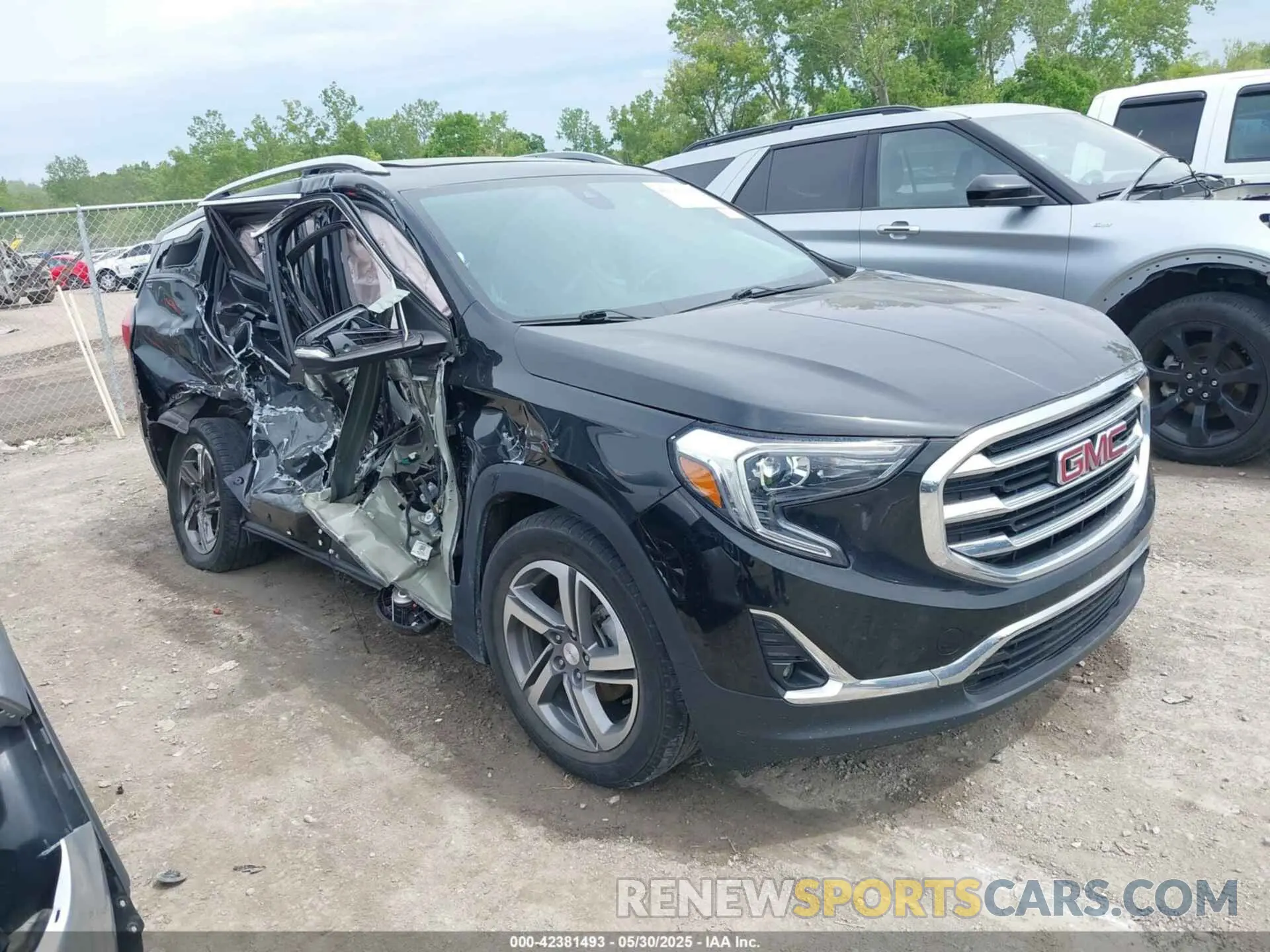 1 fotografías del automóvil dañado 3GKALVEV1ML393601 GMC TERRAIN 2021