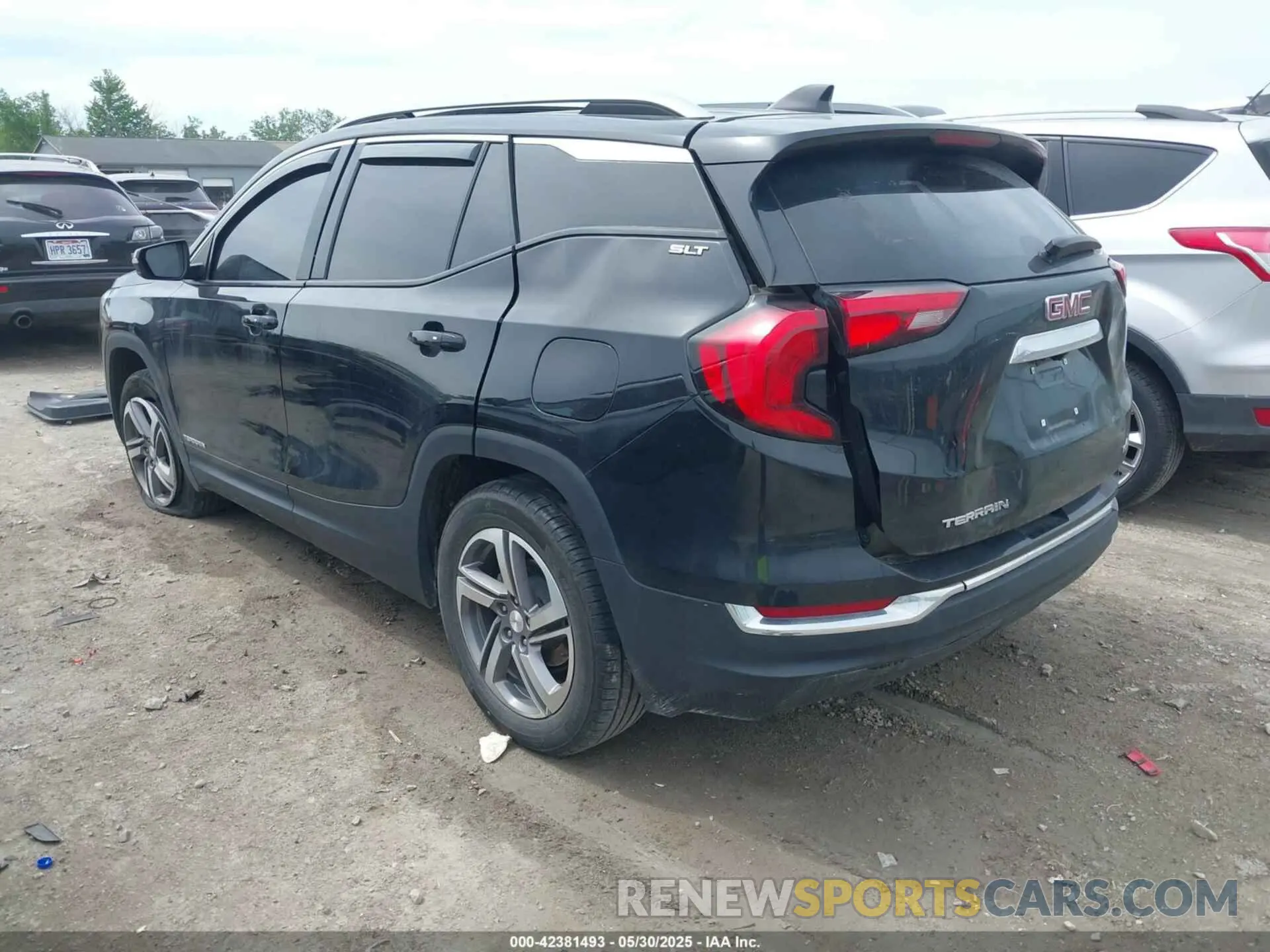 3 fotografías del automóvil dañado 3GKALVEV1ML393601 GMC TERRAIN 2021