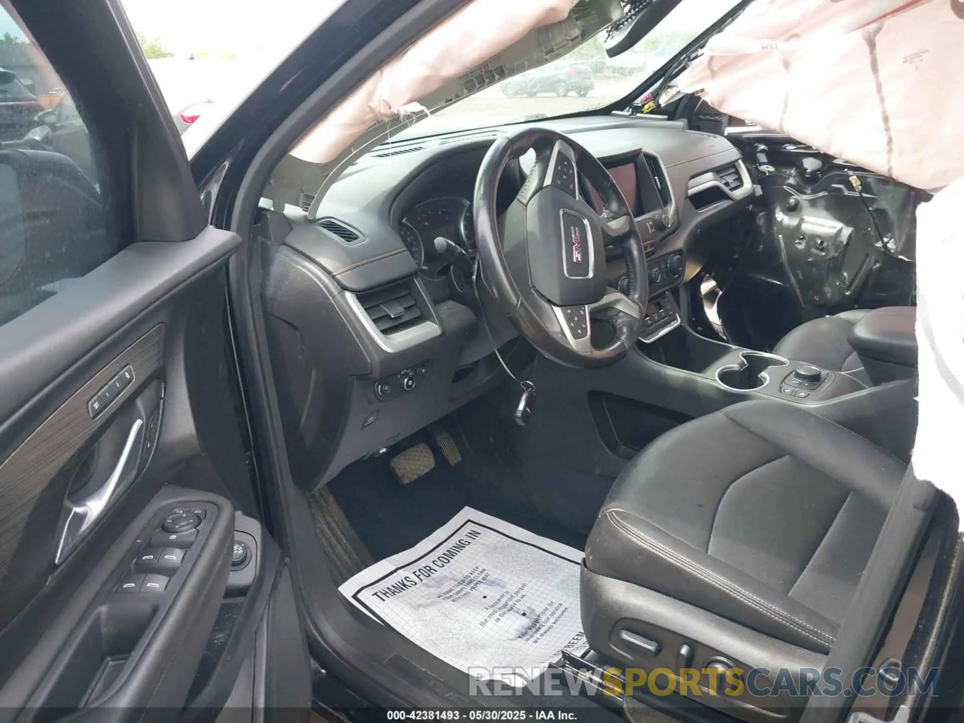 5 fotografías del automóvil dañado 3GKALVEV1ML393601 GMC TERRAIN 2021
