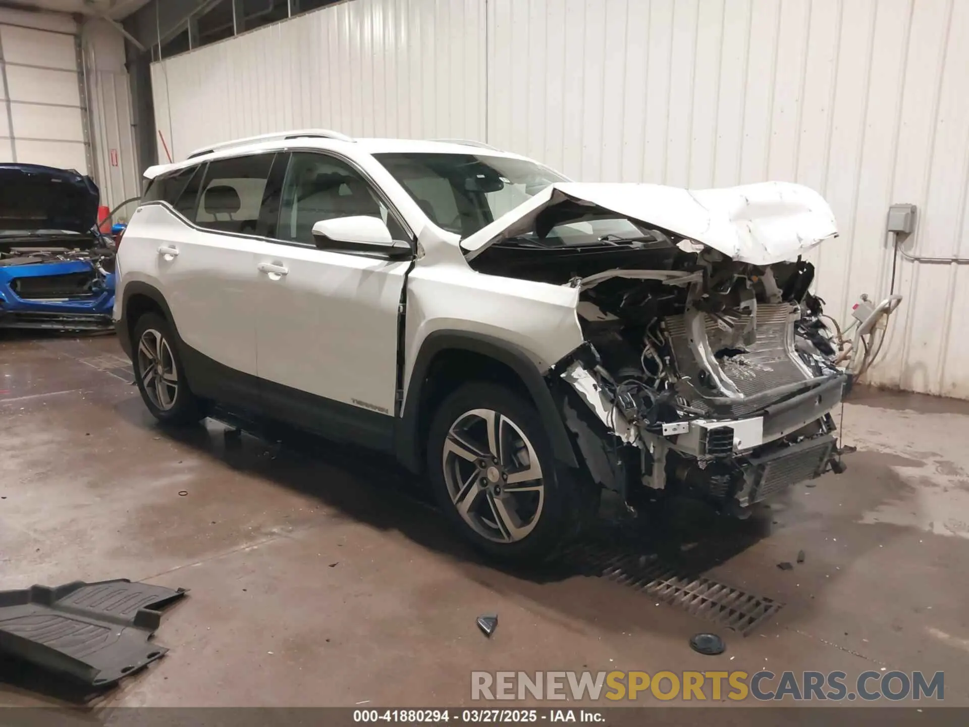 1 fotografías del automóvil dañado 3GKALVEV2ML302710 GMC TERRAIN 2021