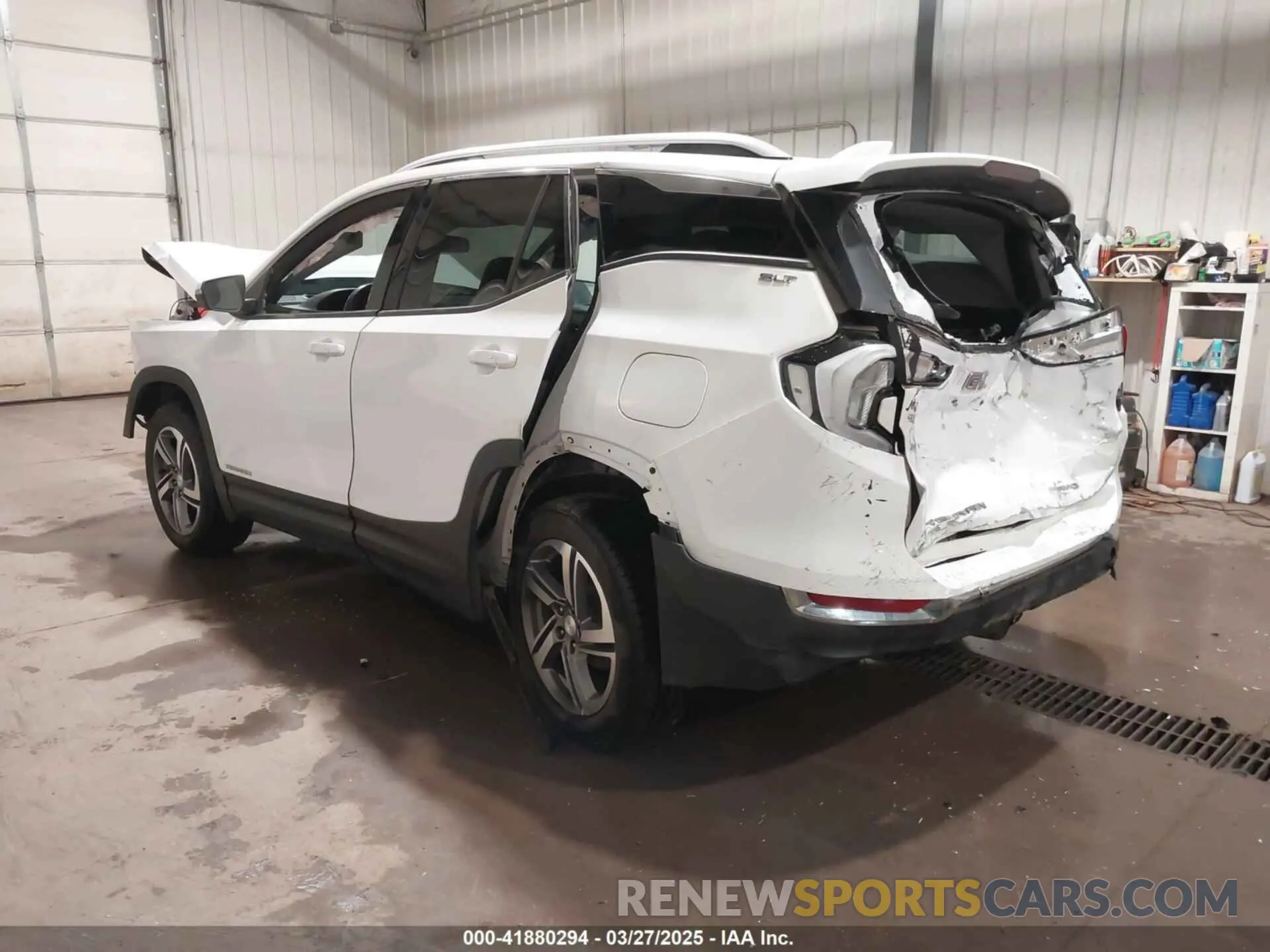 3 fotografías del automóvil dañado 3GKALVEV2ML302710 GMC TERRAIN 2021