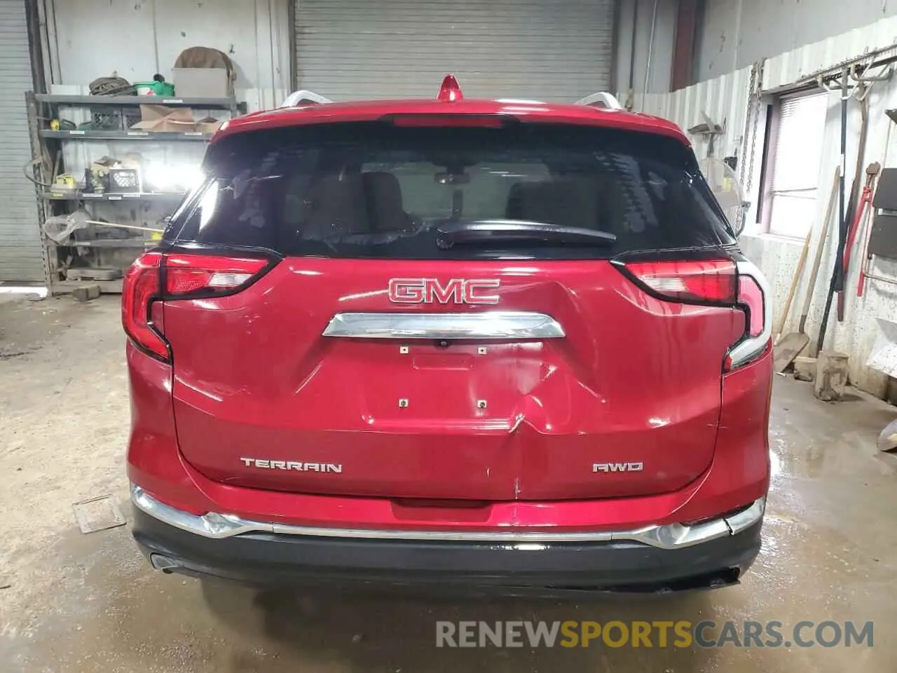 6 fotografías del automóvil dañado 3GKALVEV2ML311407 GMC TERRAIN 2021