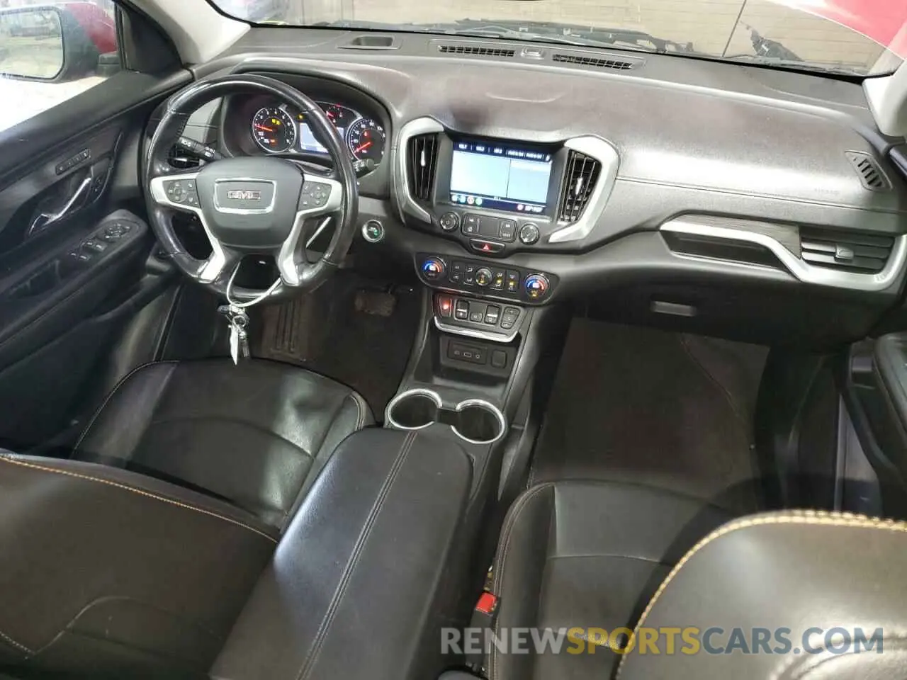 8 fotografías del automóvil dañado 3GKALVEV2ML311407 GMC TERRAIN 2021