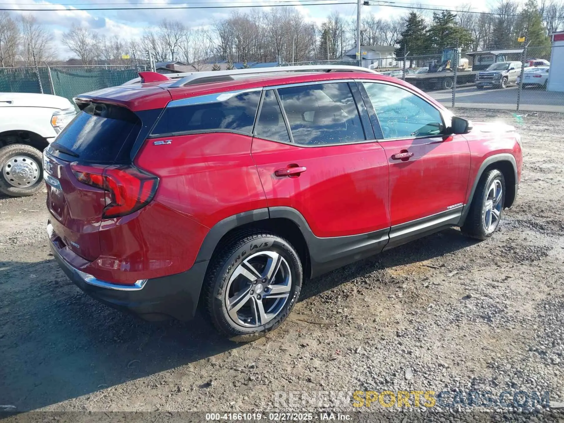 4 fotografías del automóvil dañado 3GKALVEV2ML322987 GMC TERRAIN 2021