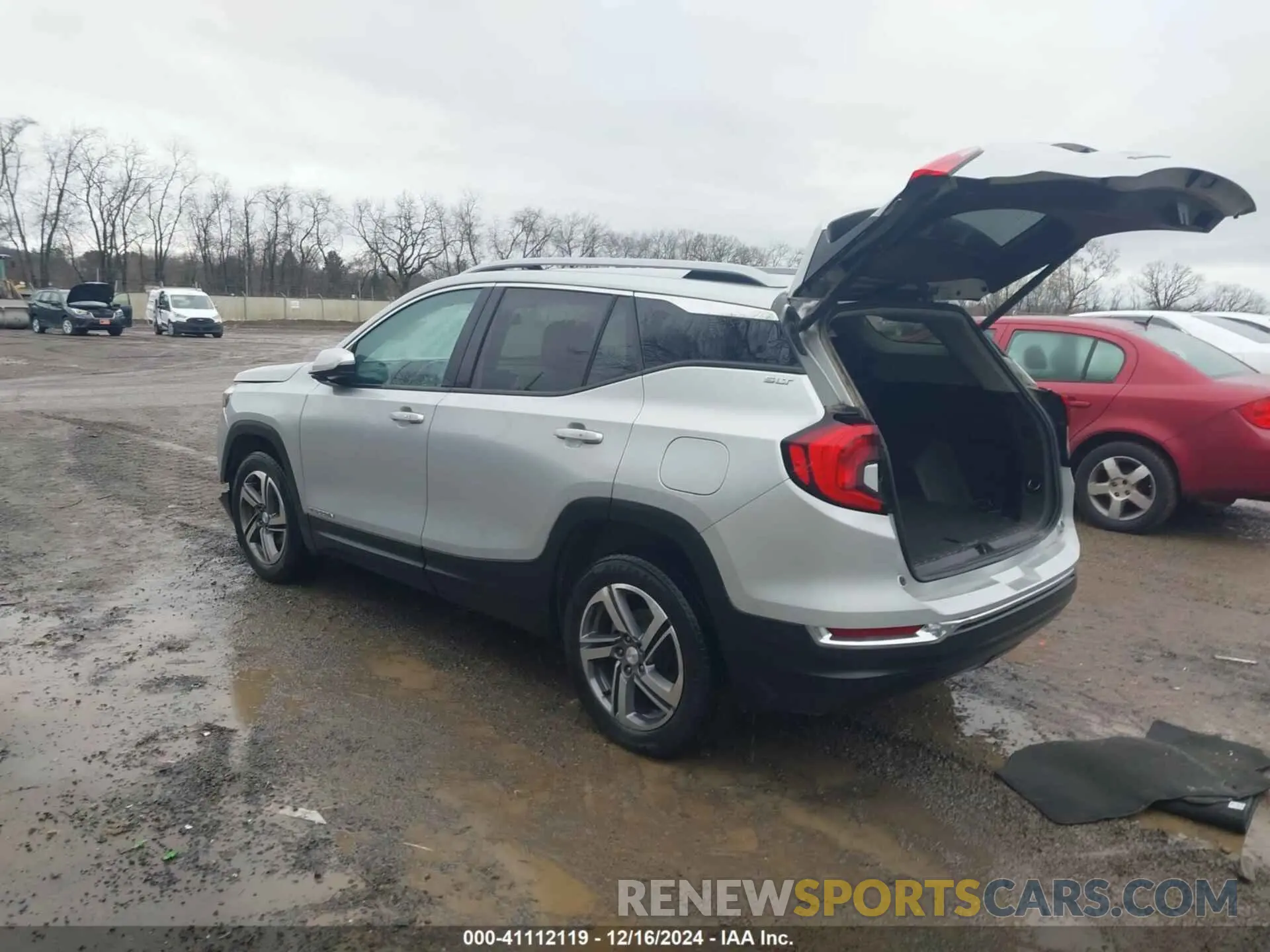 3 fotografías del automóvil dañado 3GKALVEV2ML332953 GMC TERRAIN 2021