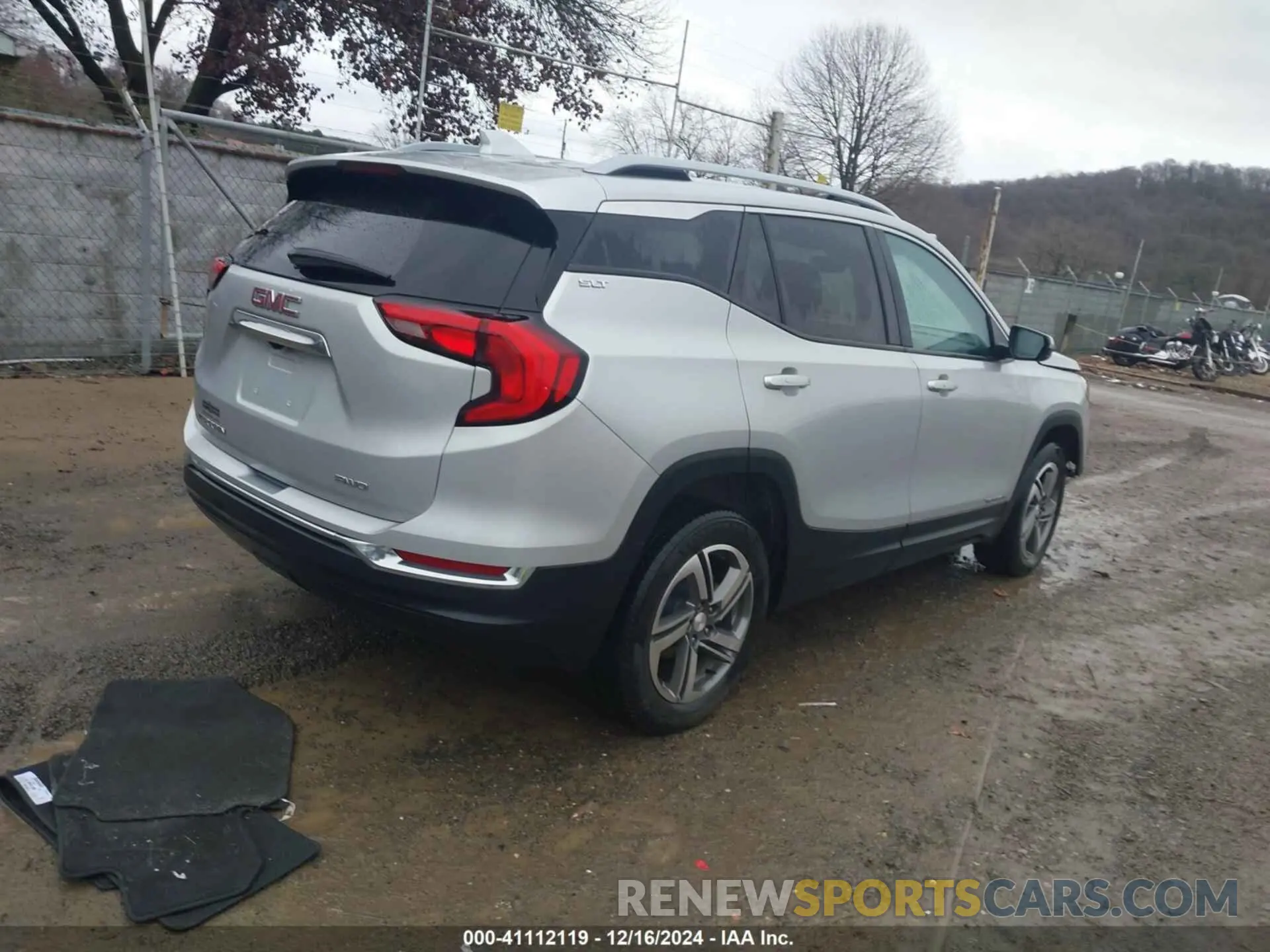 4 fotografías del automóvil dañado 3GKALVEV2ML332953 GMC TERRAIN 2021
