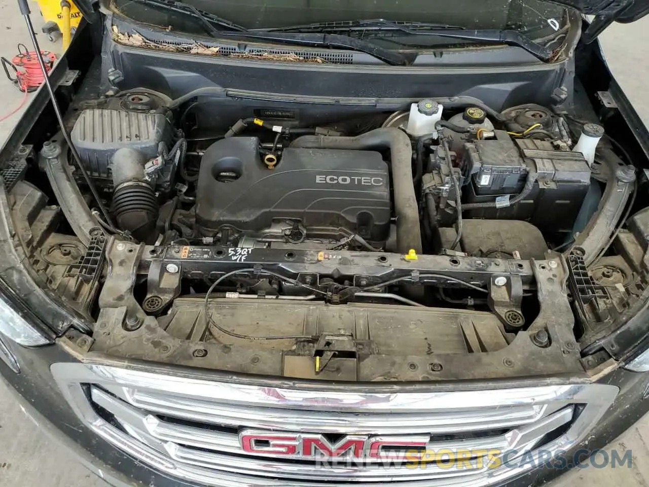 12 fotografías del automóvil dañado 3GKALVEV3ML382907 GMC TERRAIN 2021