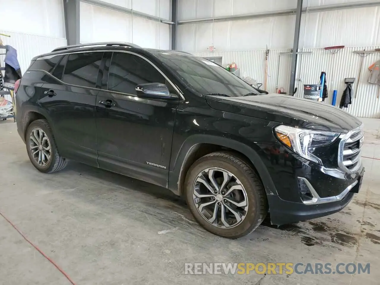 4 fotografías del automóvil dañado 3GKALVEV3ML382907 GMC TERRAIN 2021