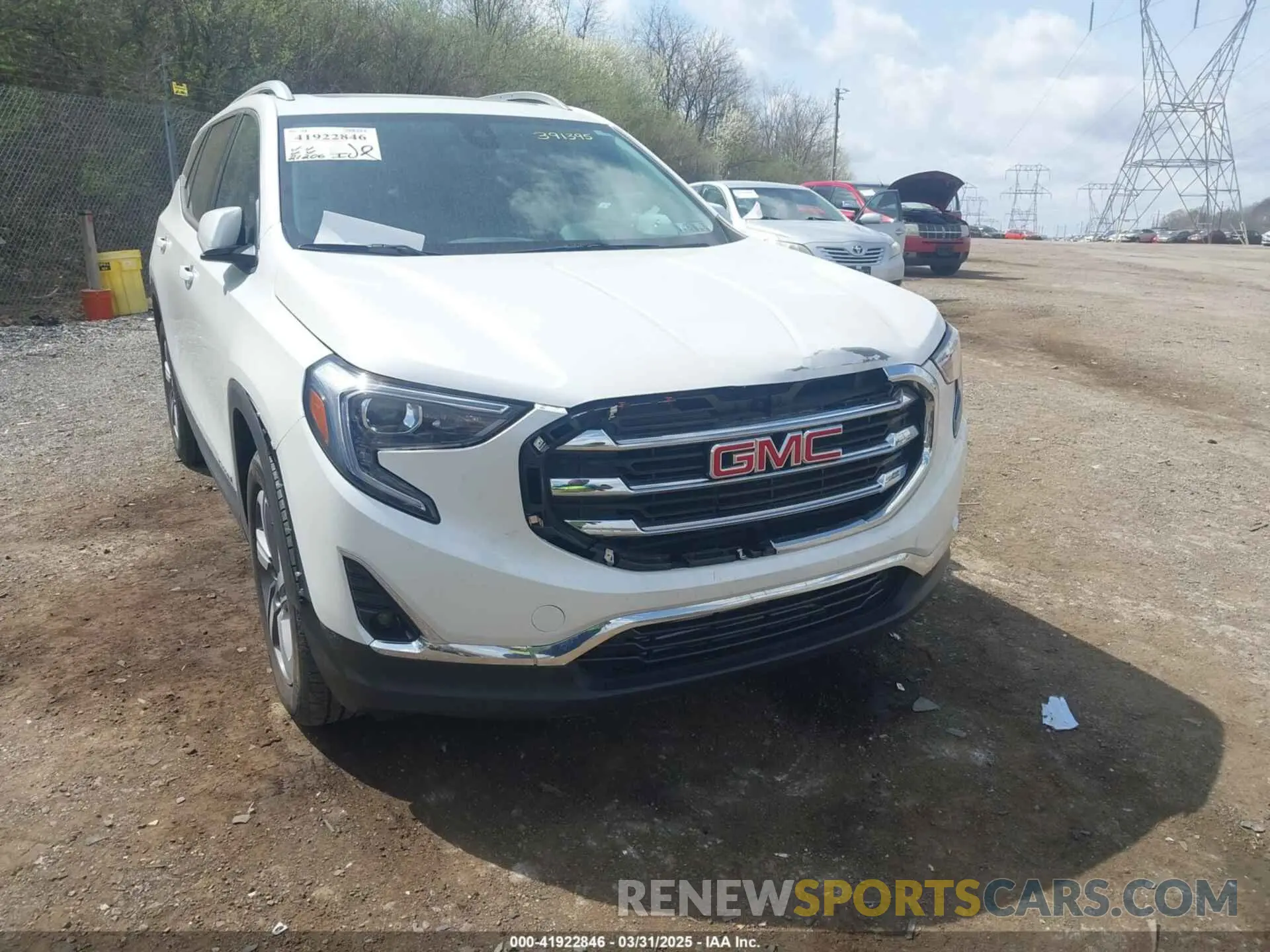 6 fotografías del automóvil dañado 3GKALVEV3ML391395 GMC TERRAIN 2021