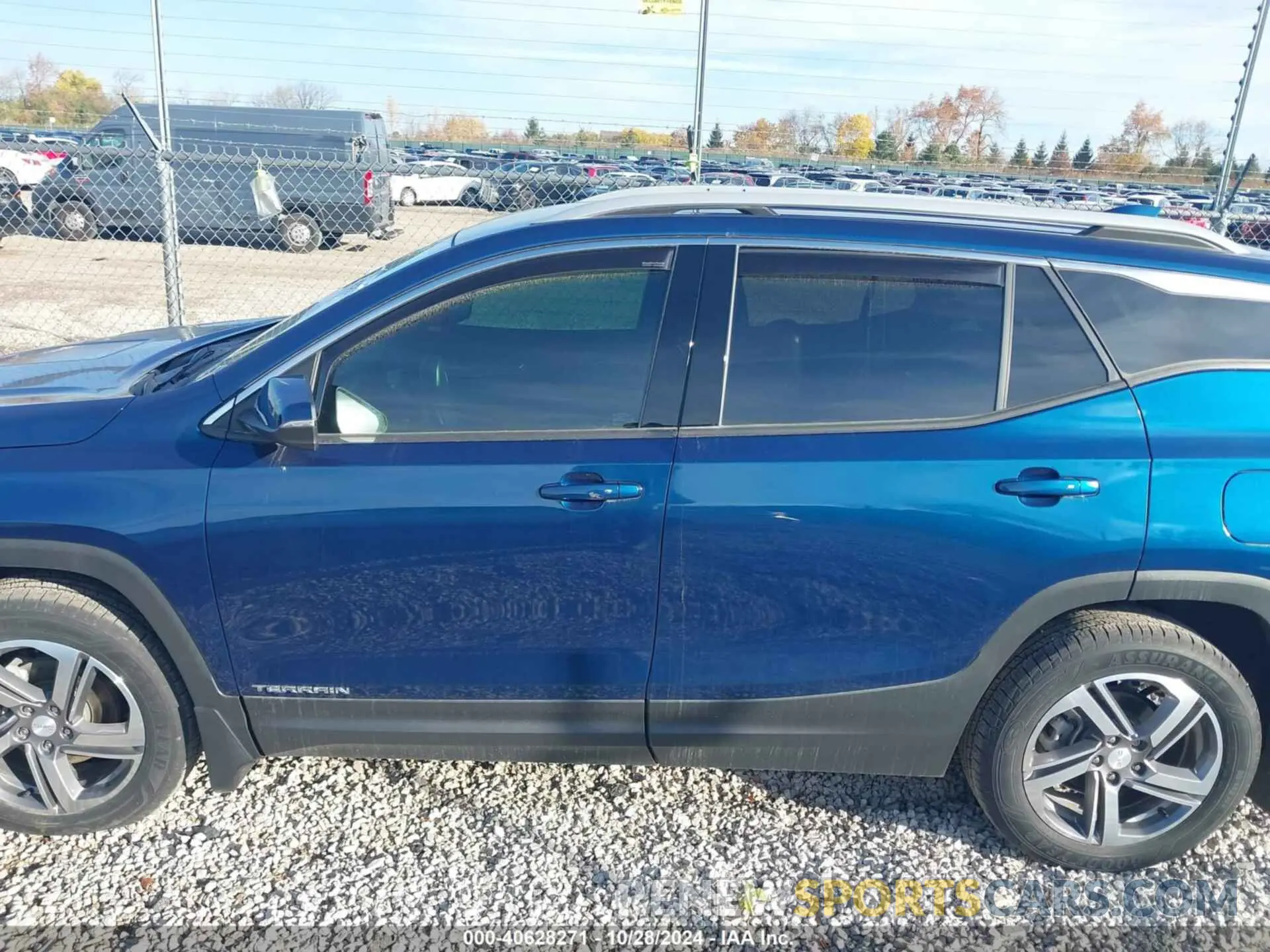 14 fotografías del automóvil dañado 3GKALVEV4ML300408 GMC TERRAIN 2021