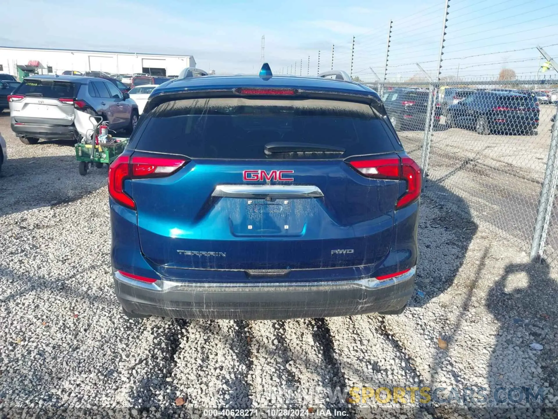 16 fotografías del automóvil dañado 3GKALVEV4ML300408 GMC TERRAIN 2021